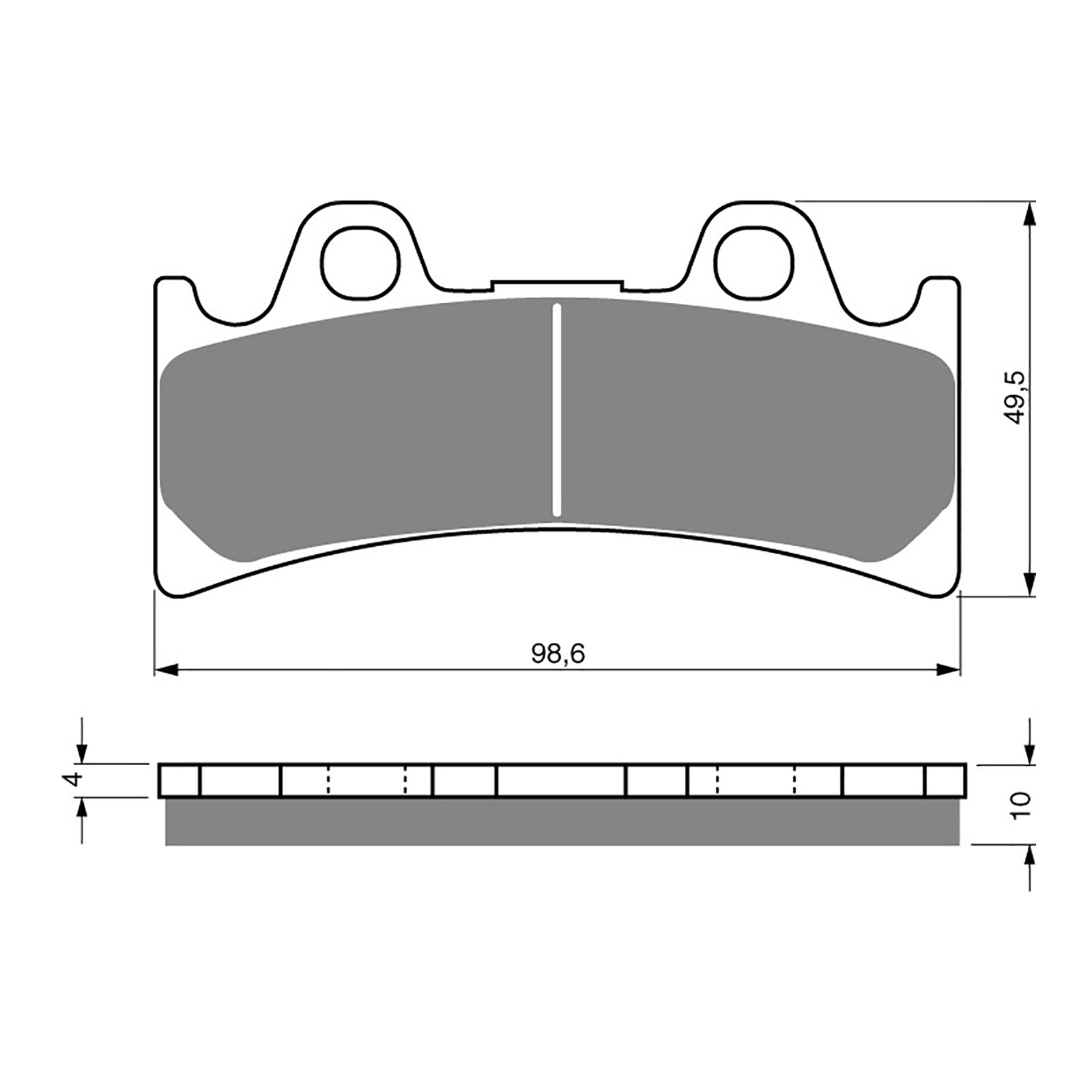 GOLDfren Brake Pads - S3 Sintered Sports