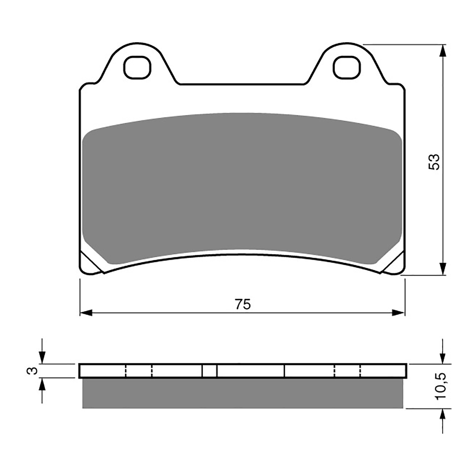 GOLDfren Brake Pads - S3 Sintered Sports