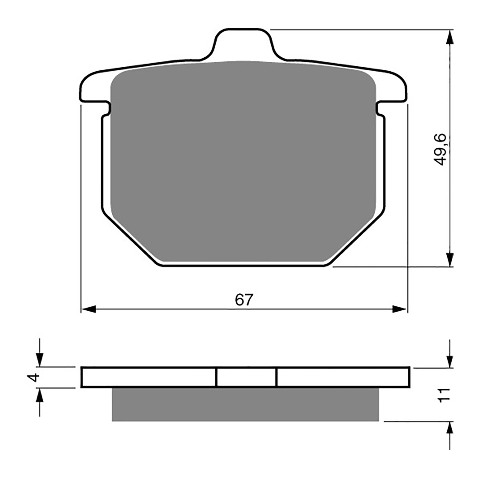 GOLDfren Brake Pads - S3 Sintered Sports