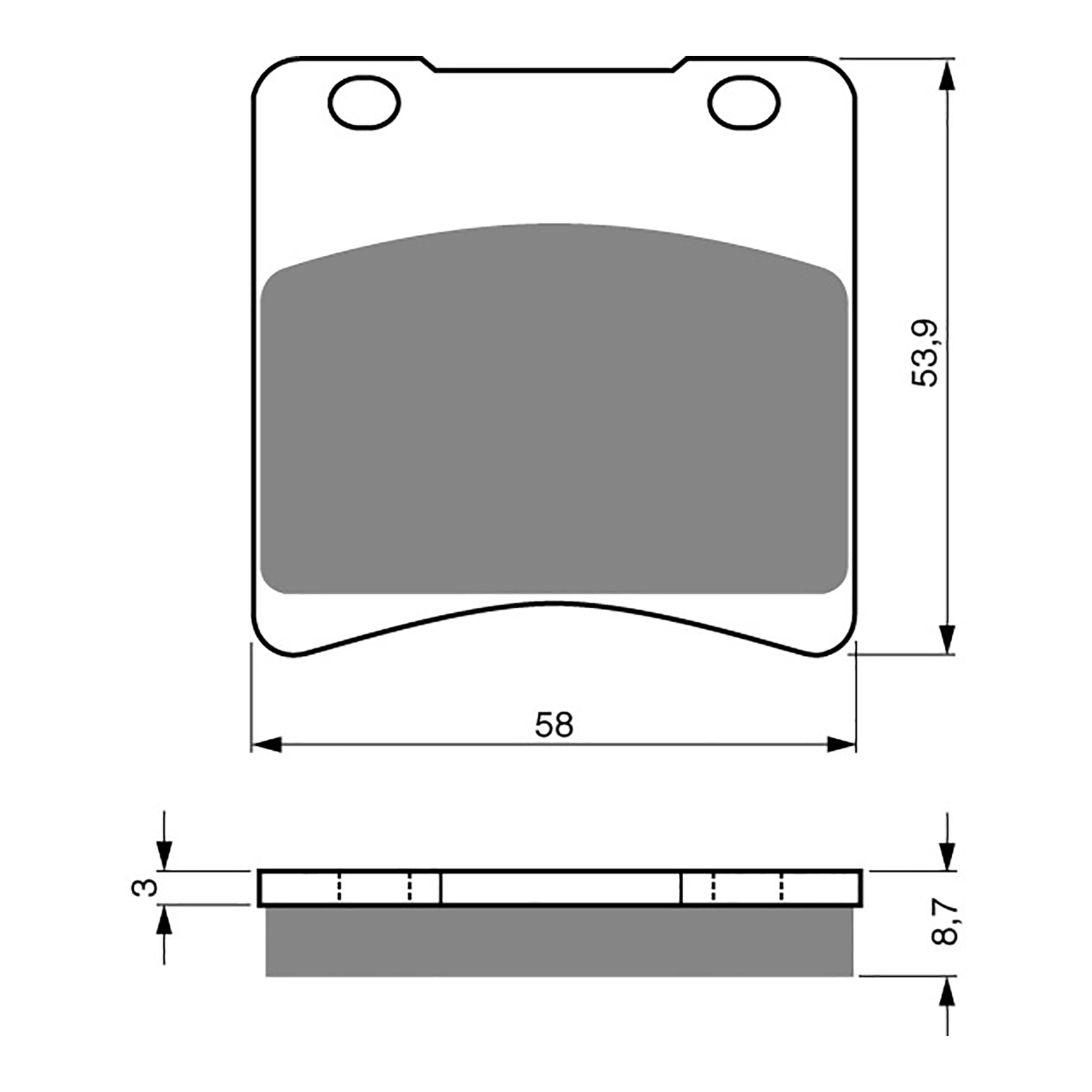 GOLDfren Brake Pads - S3 Sintered Sports