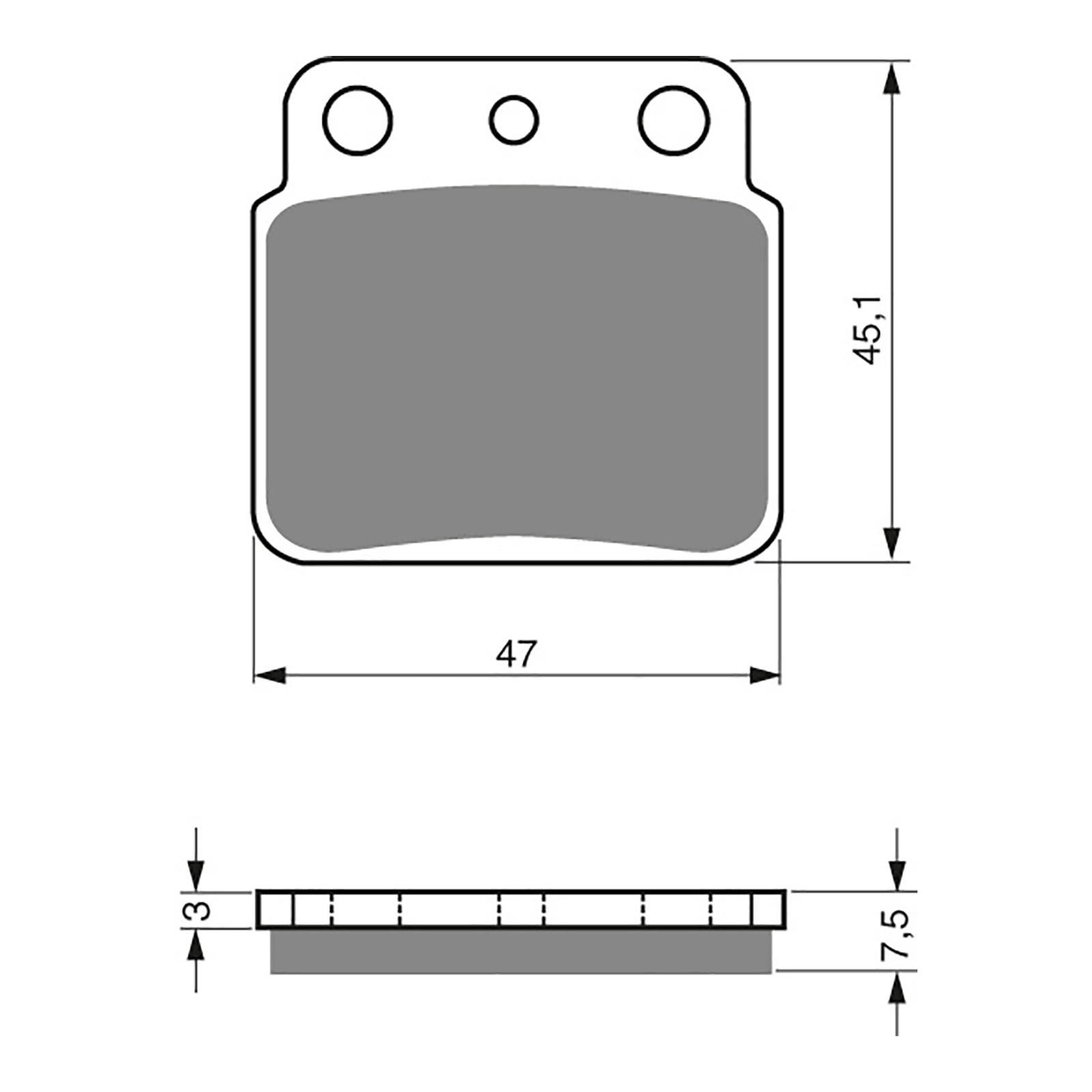 GOLDfren Brake Pads - K5 Off-Road Racing