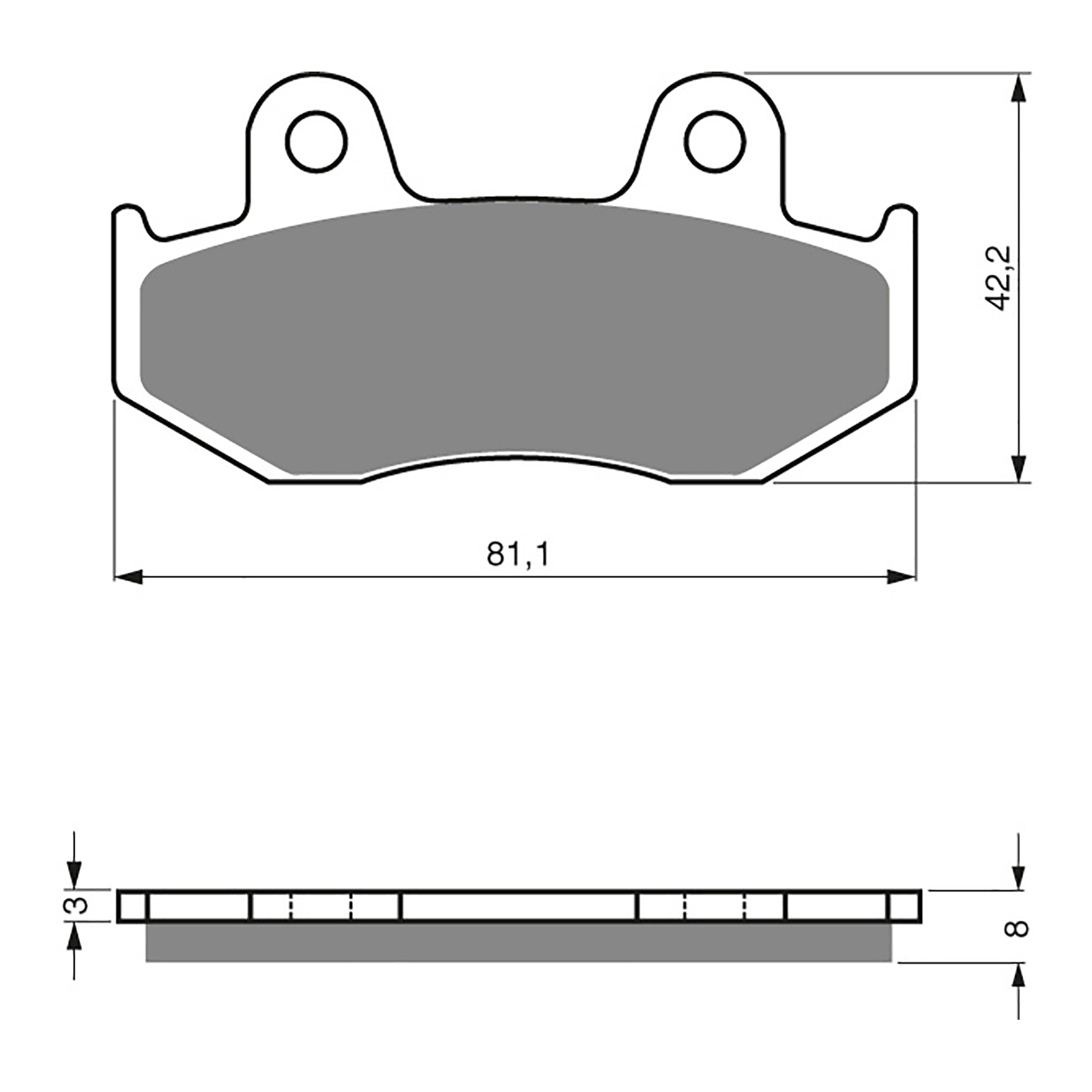 GOLDfren Brake Pads - K5 Off-Road Racing