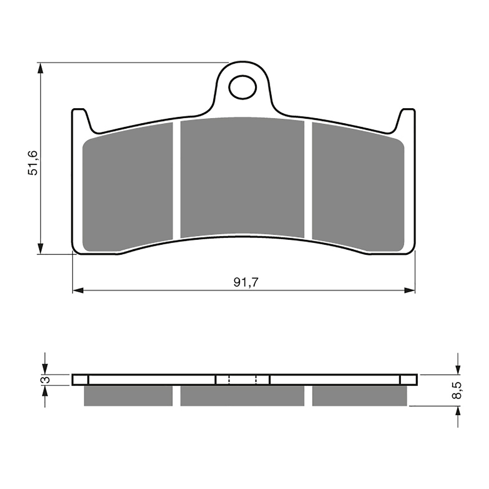 GOLDfren Brake Pads - S3 Sintered Sports