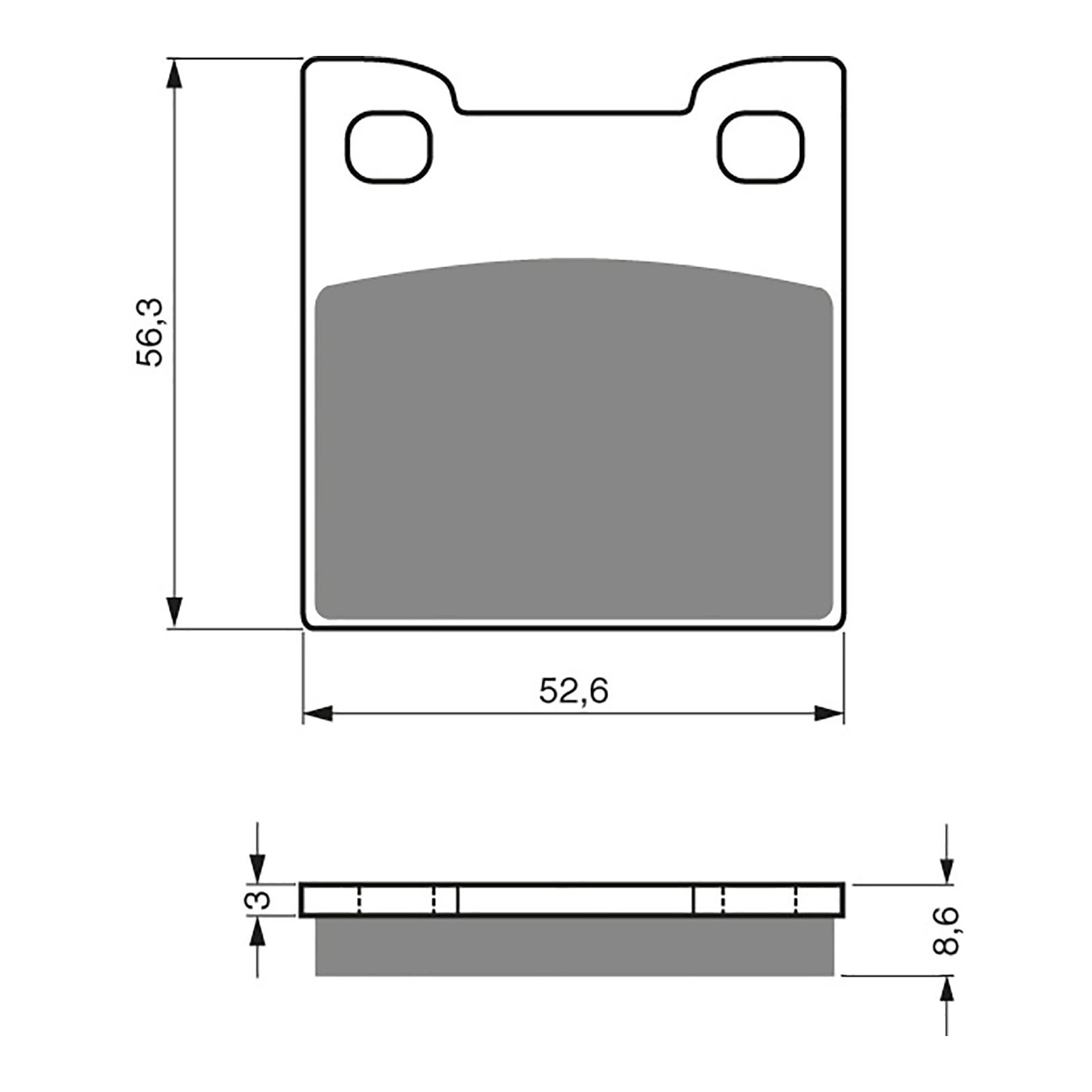 GOLDfren Brake Pads - S3 Sintered Sports