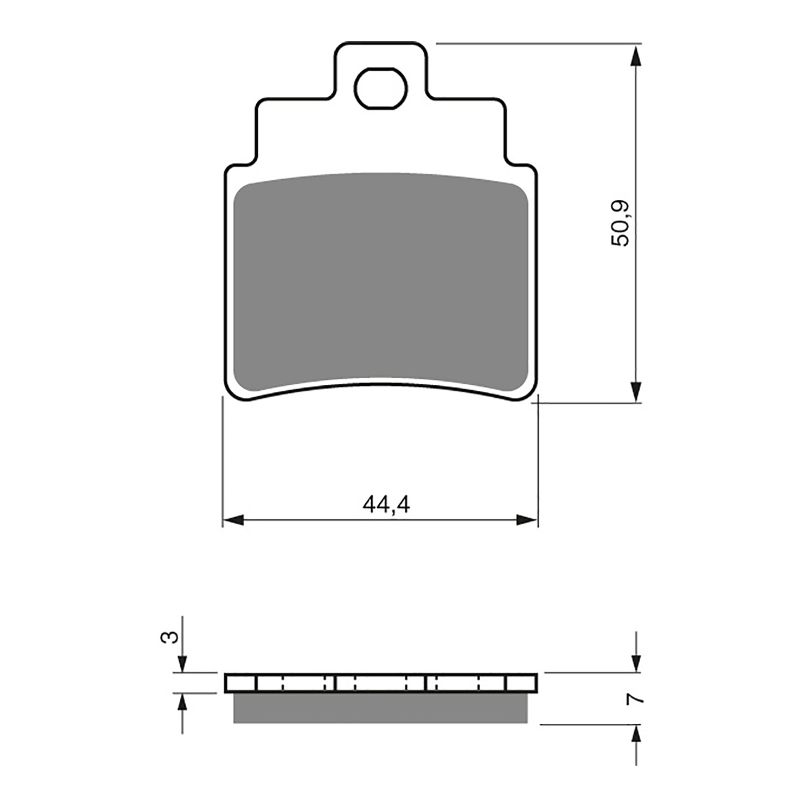 GOLDfren Brake Pads - K5 Off-Road Racing