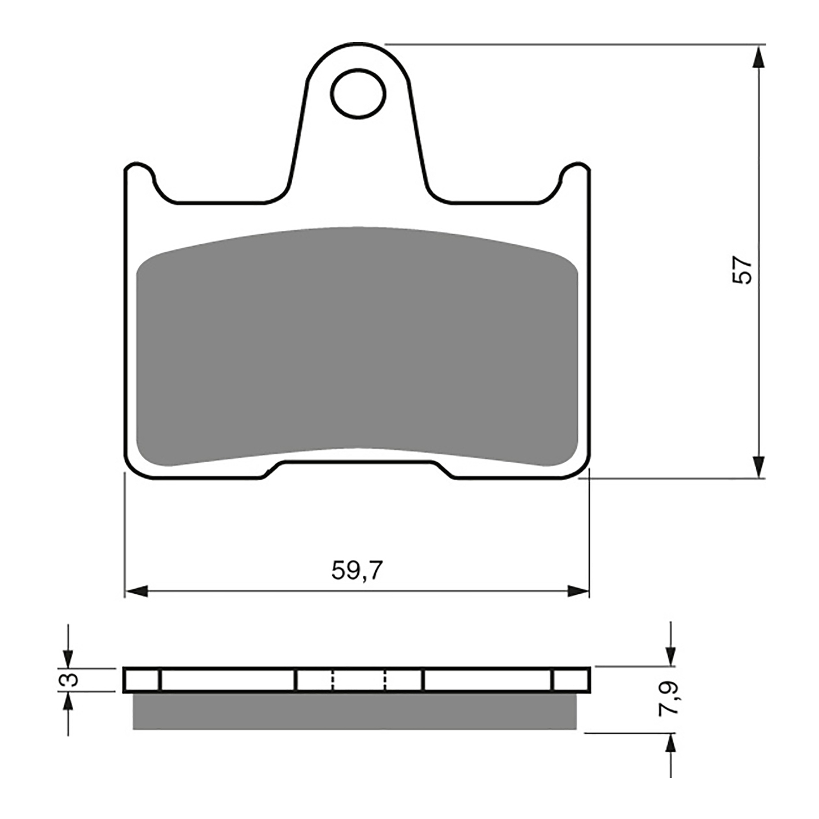 GOLDfren Brake Pads - S3 Sintered Sports