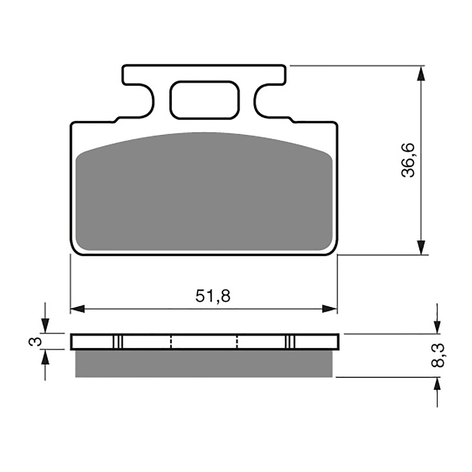 GOLDfren Brake Pads - S3 Sintered Sports