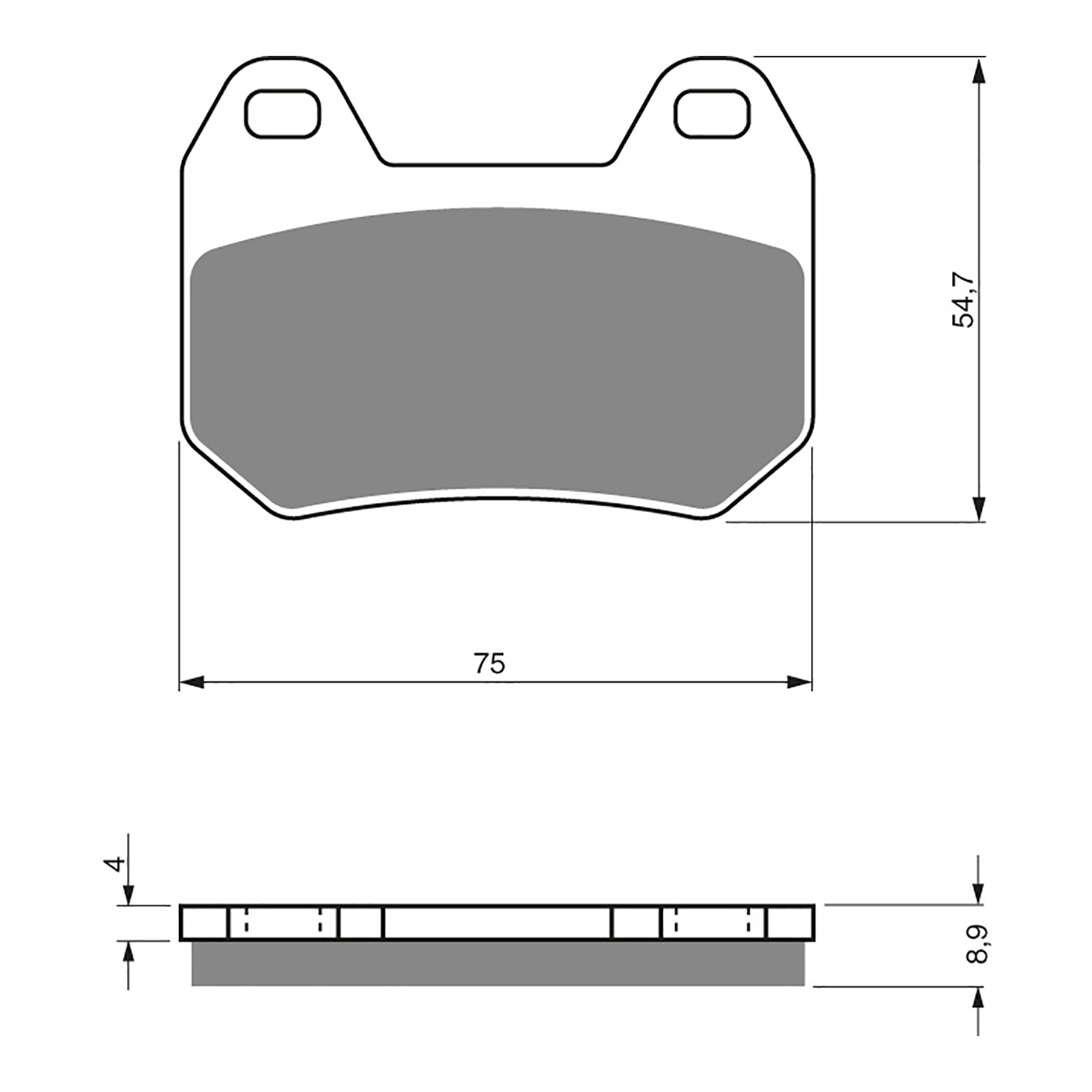 GOLDfren Brake Pads - S3 Sintered Sports