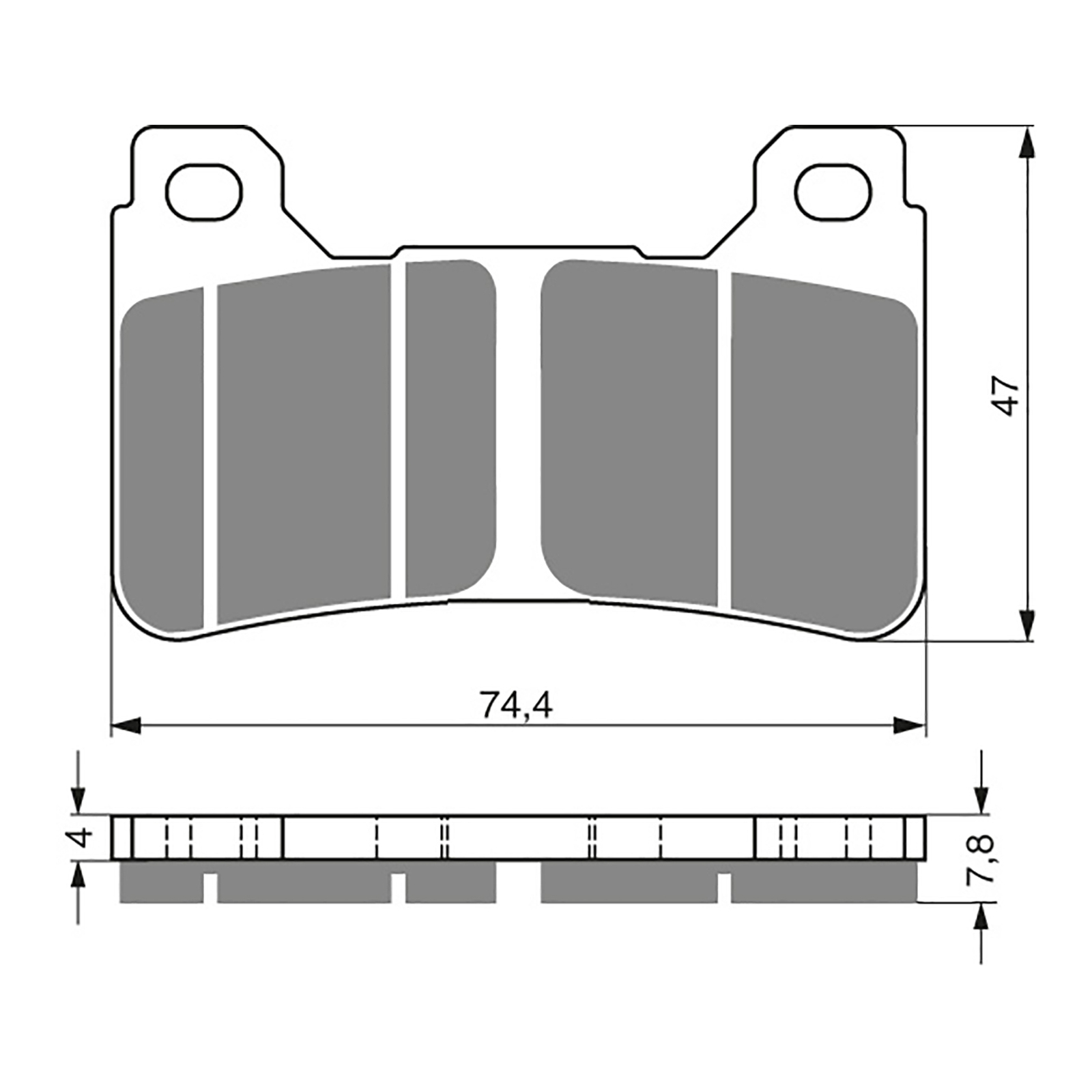 GOLDfren Brake Pads - S3 Sintered Sports