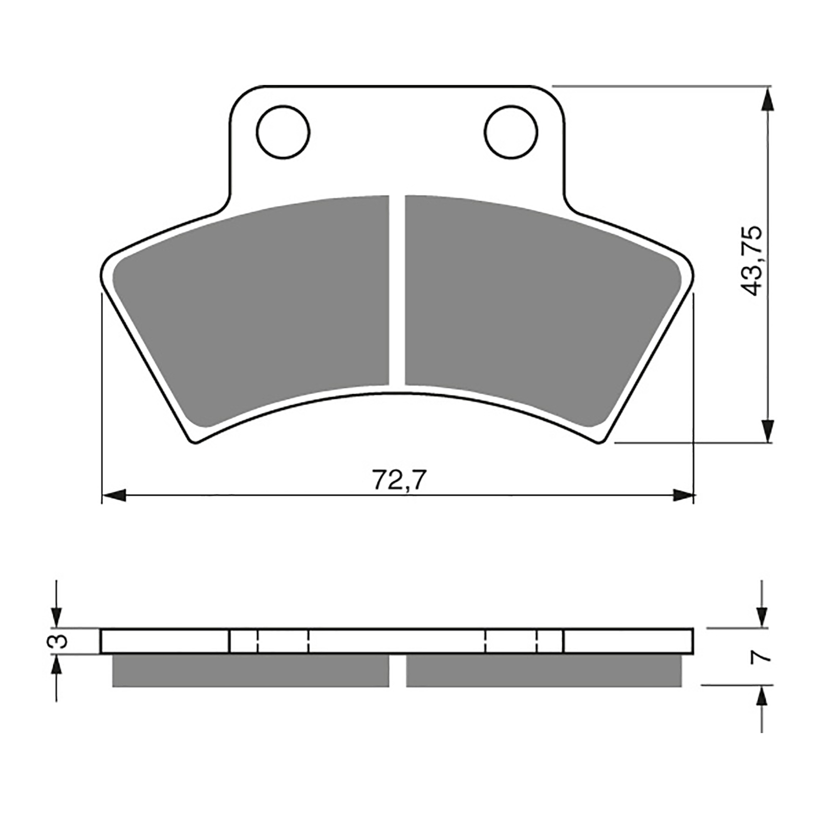 GOLDfren Brake Pads - K5 Off-Road Racing