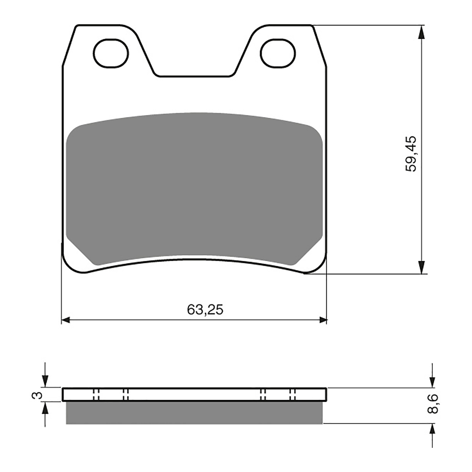 GOLDfren Brake Pads - S3 Sintered Sports