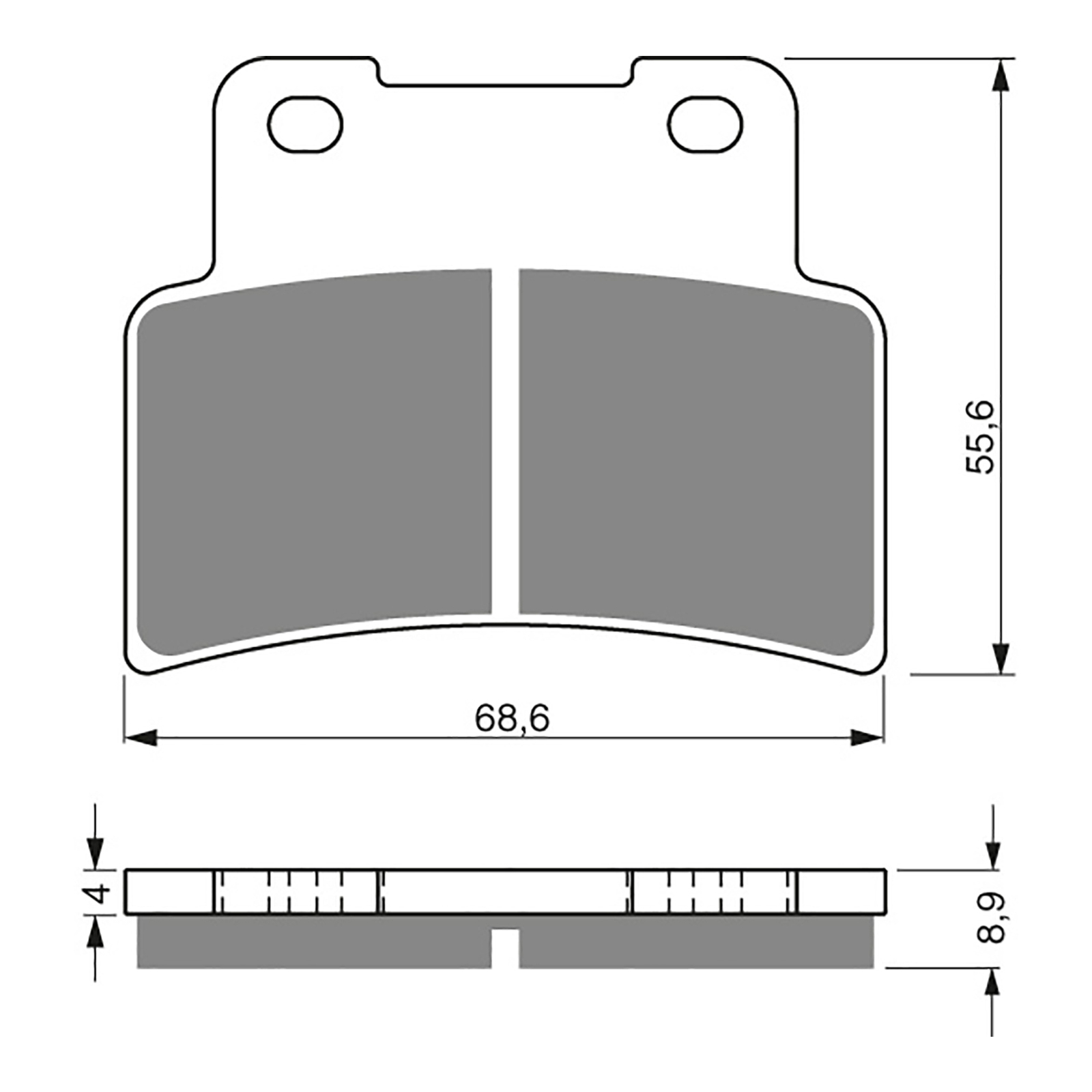 GOLDfren Brake Pads - K5 Off-Road Racing