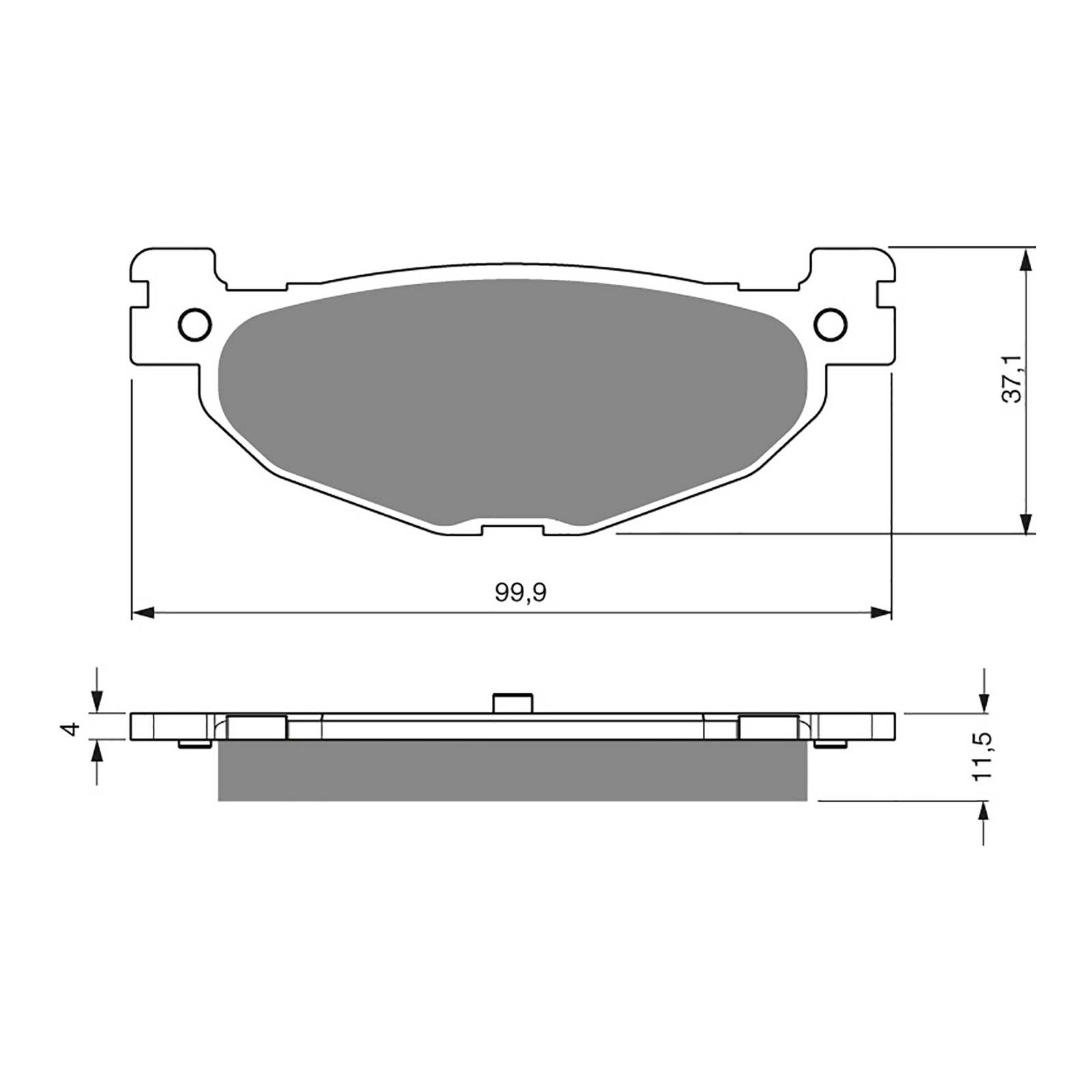 GOLDfren Brake Pads - S3 Sintered Sports