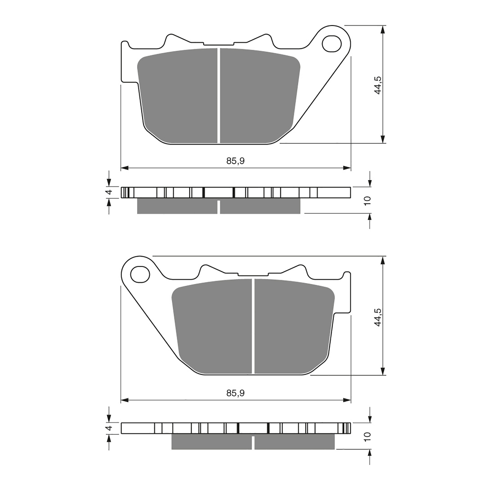 GOLDfren Brake Pads - S3 Sintered Sports