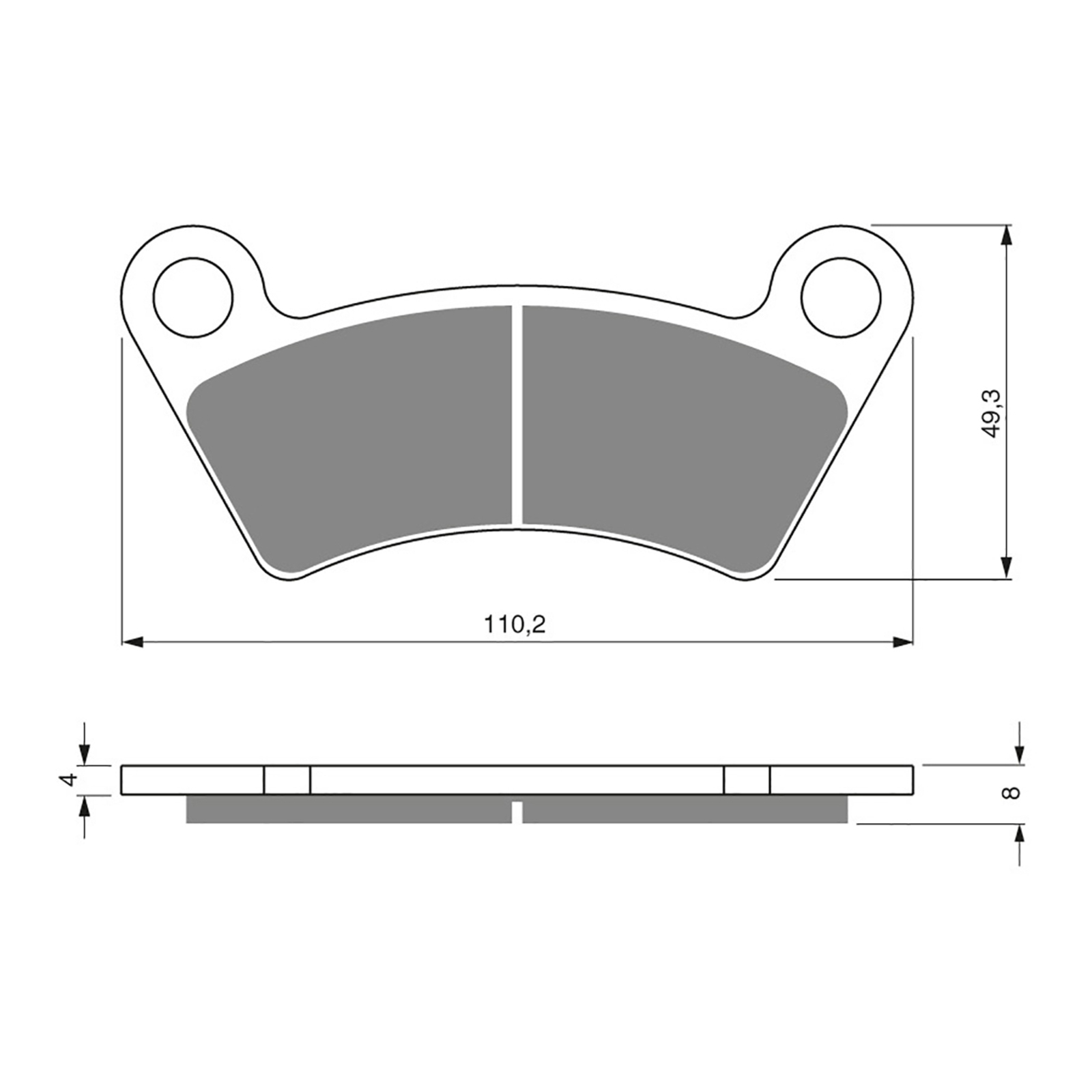 GOLDfren Brake Pads - K5 Off-Road Racing