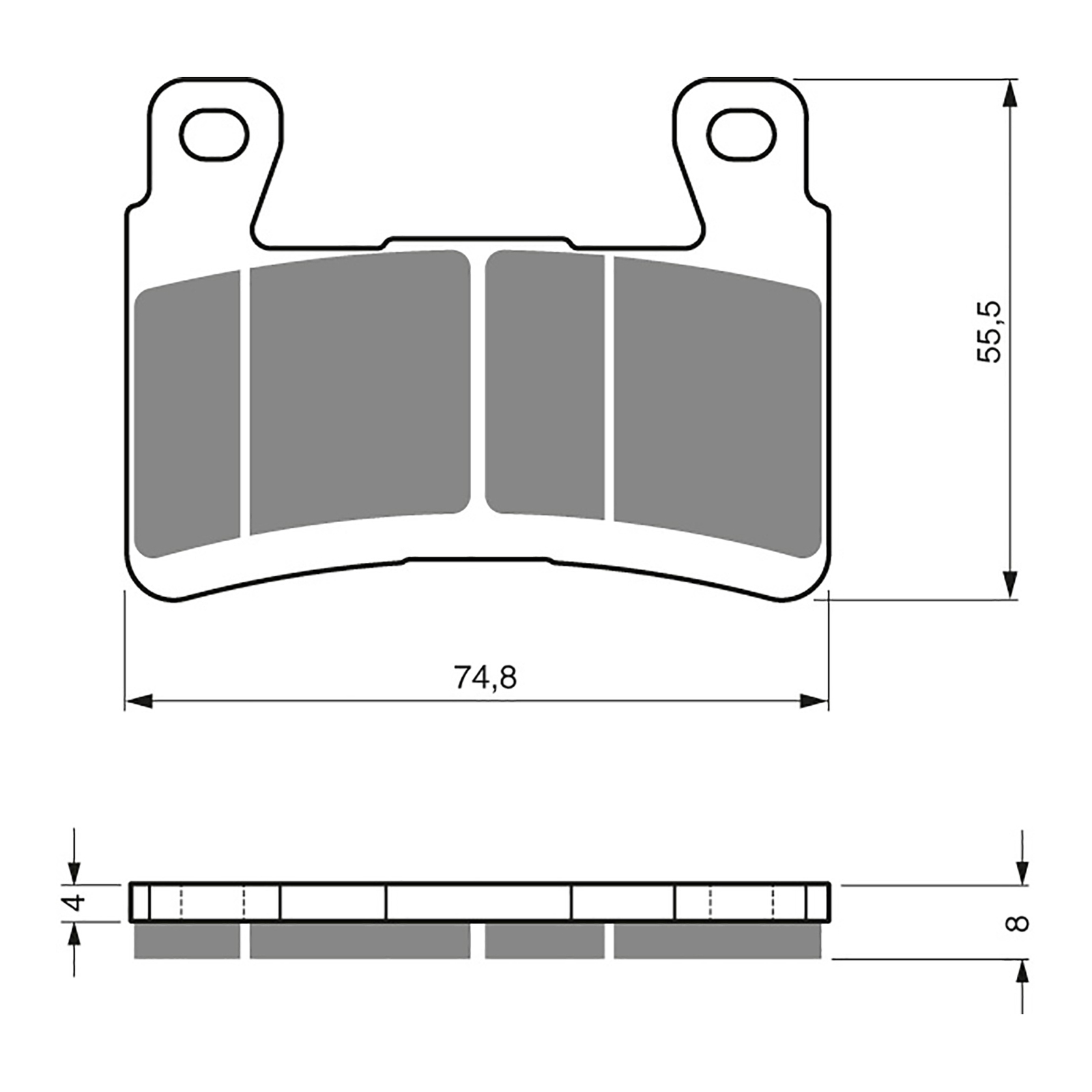 GOLDfren Brake Pads - S3 Sintered Sports