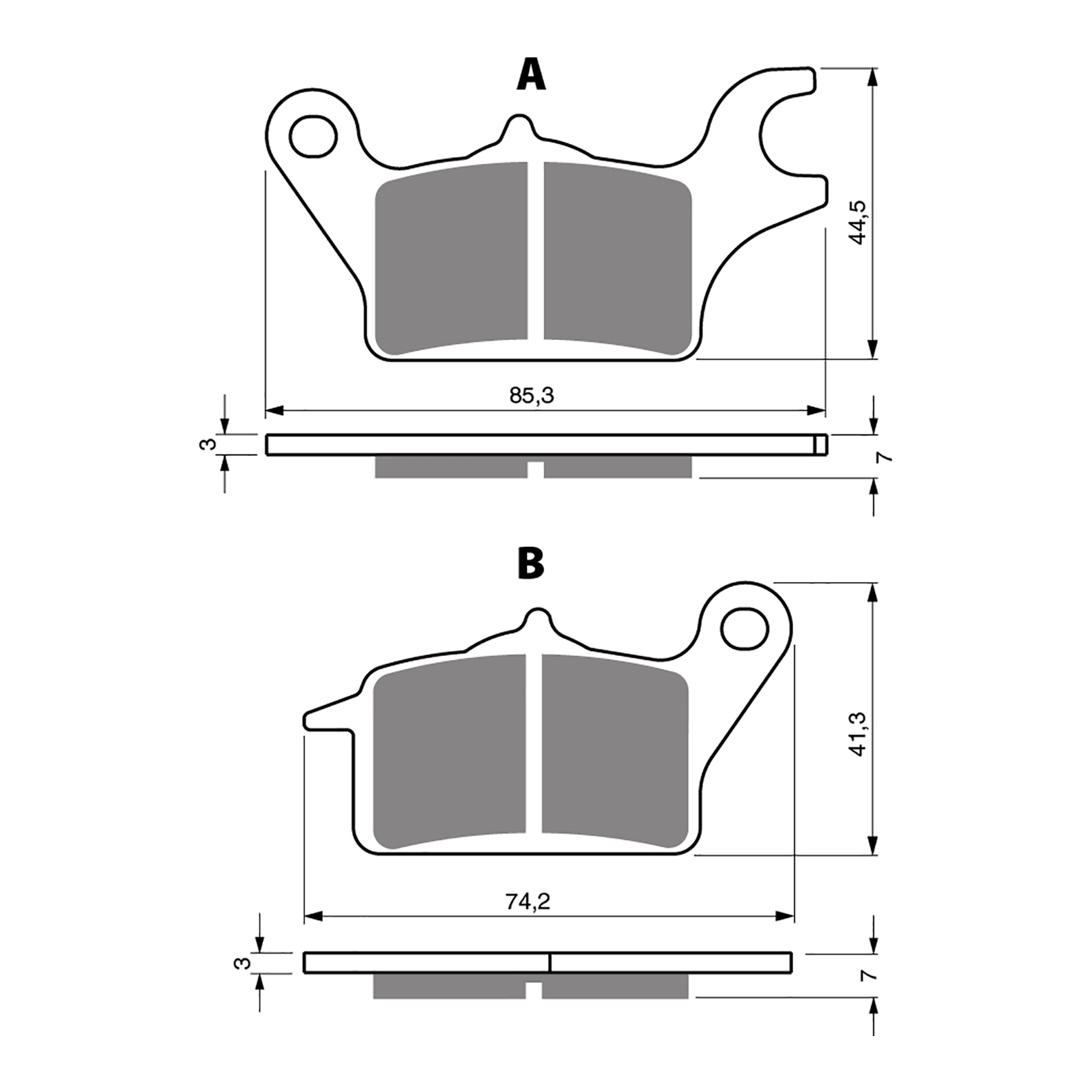 GOLDfren Brake Pads - S3 Sintered Sports