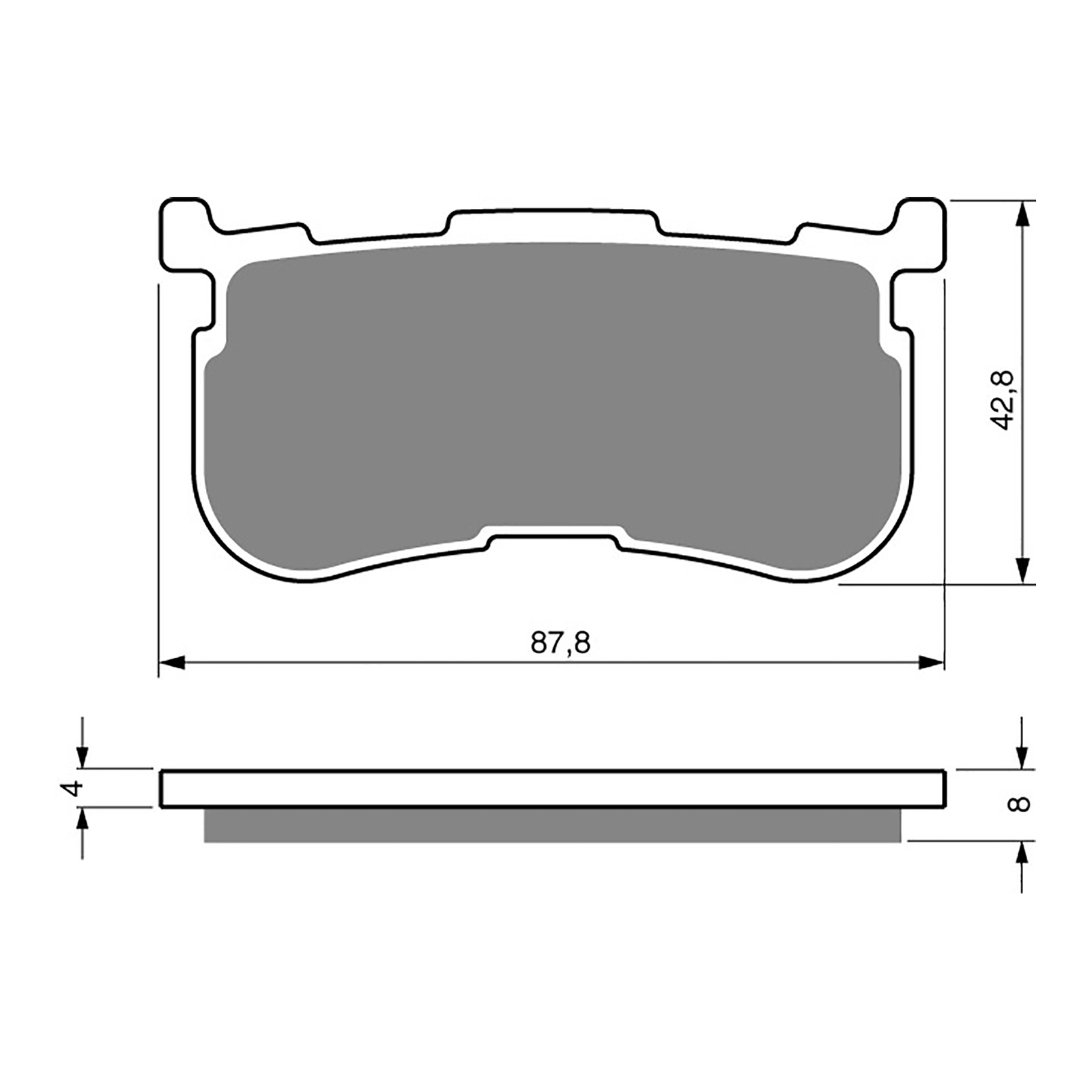 GOLDfren Brake Pads - S3 Sintered Sports