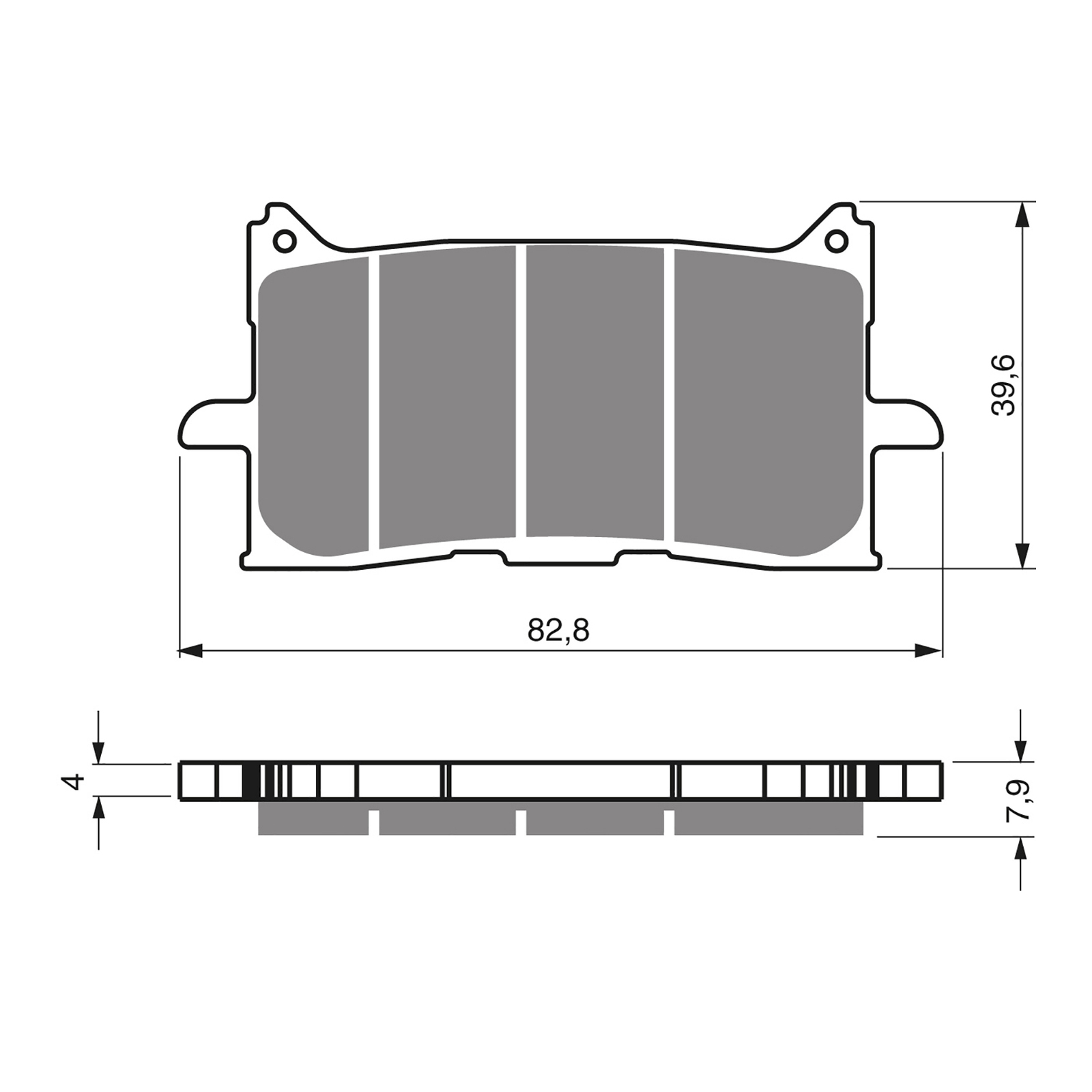 GOLDfren Brake Pads - S3 Sintered Sports