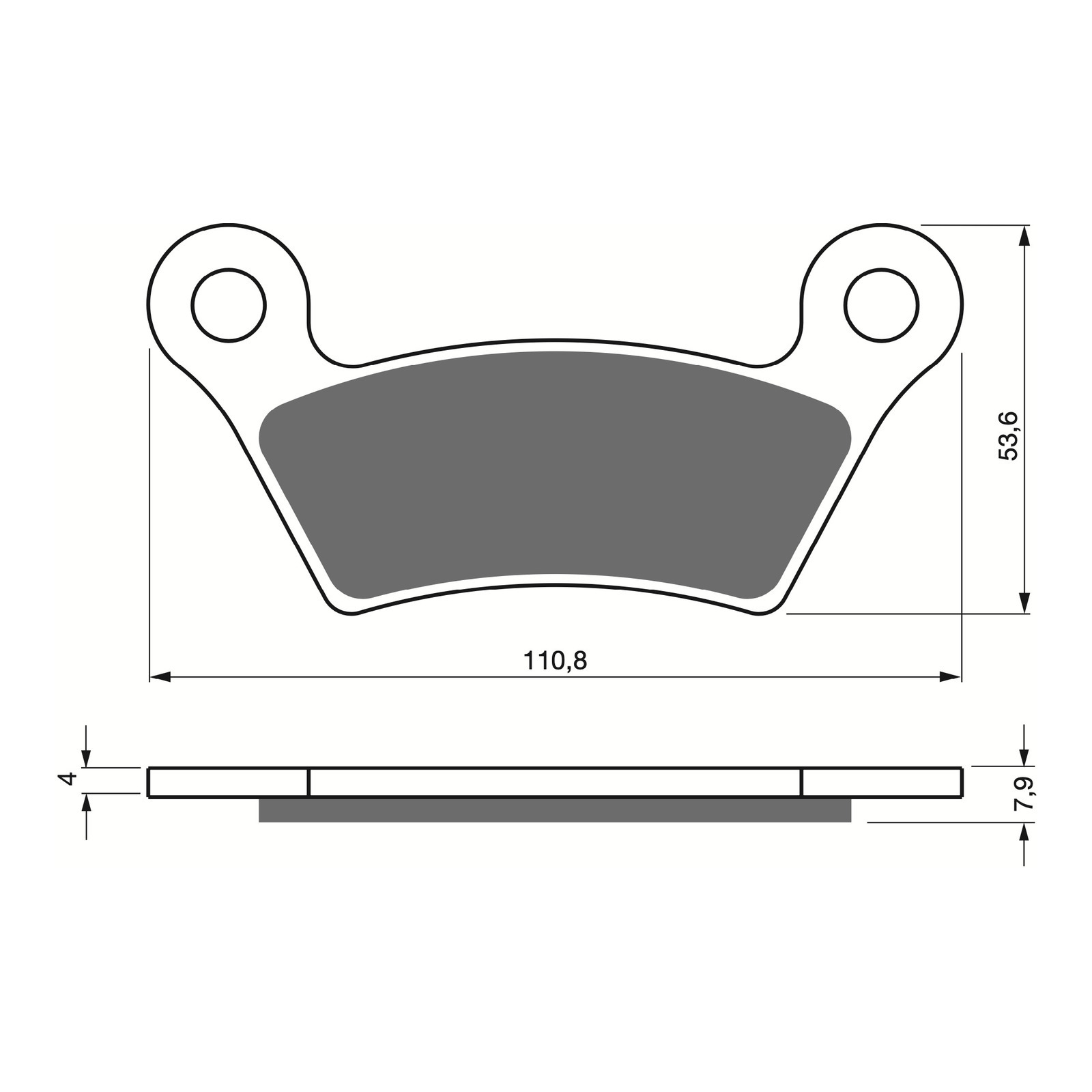 GOLDfren Brake Pads - S3 Sintered Sports