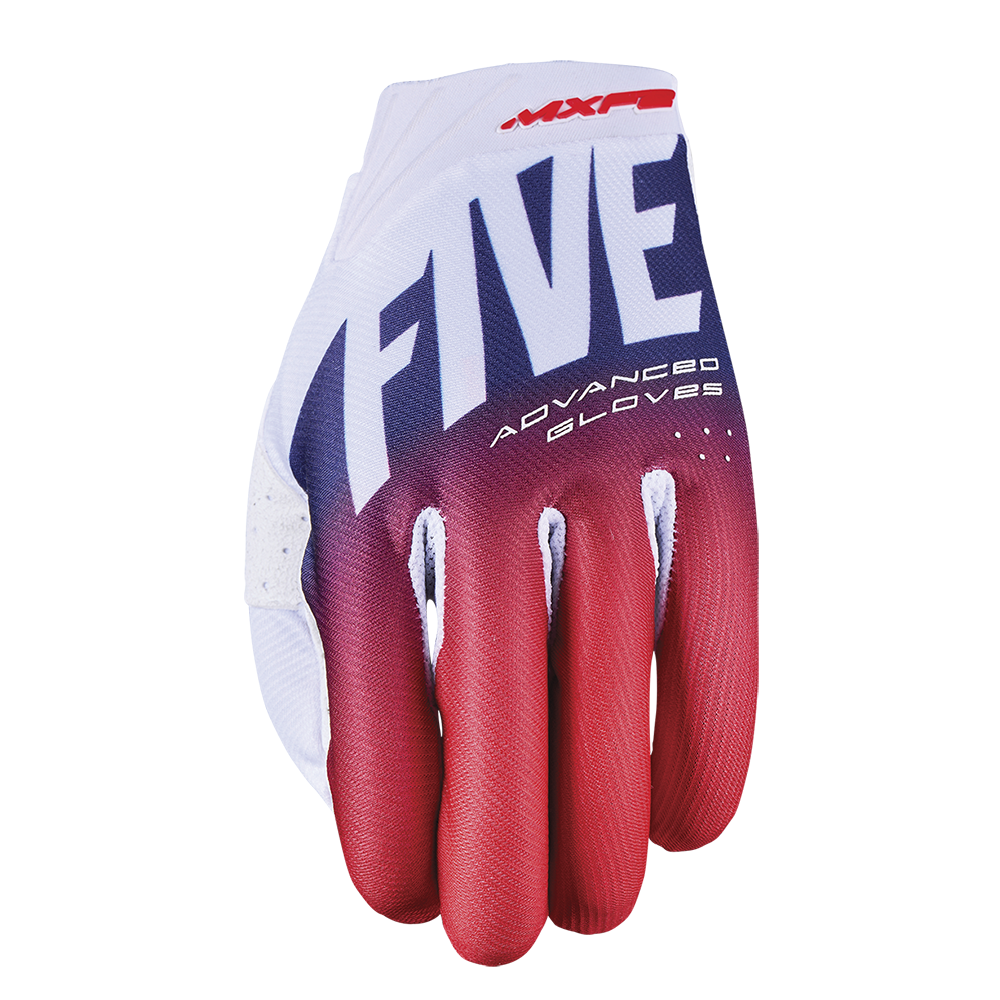 FIVE MXF-2 EVO SPLIT WHITE/RED/BLUE - SMALL