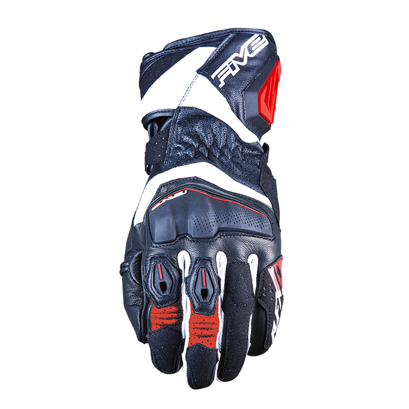 FIVE RFX4 EVO BLACK/WHITE/RED GLOVES - 2XL