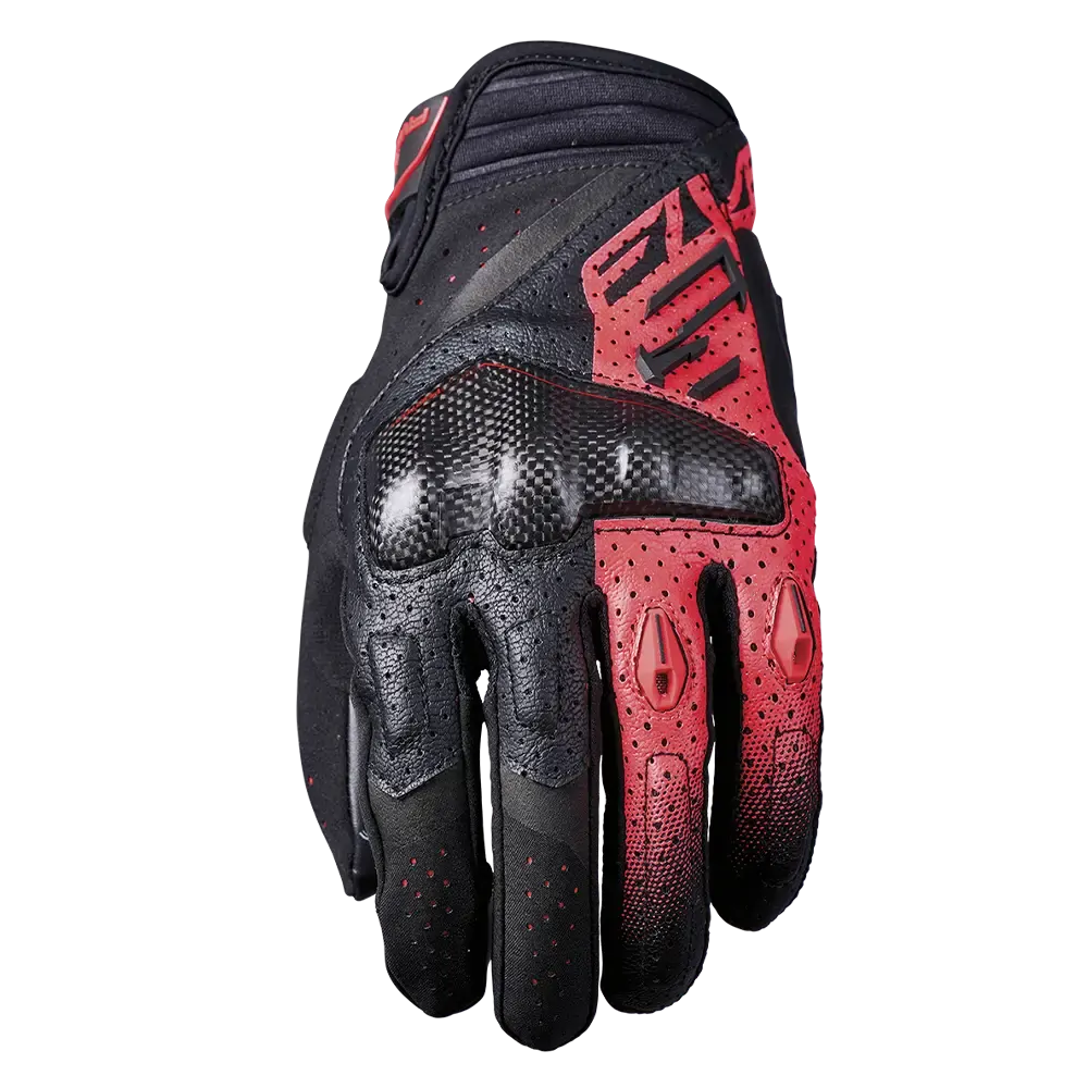 FIVE RS-C EVO BLACK/RED GLOVES - XL