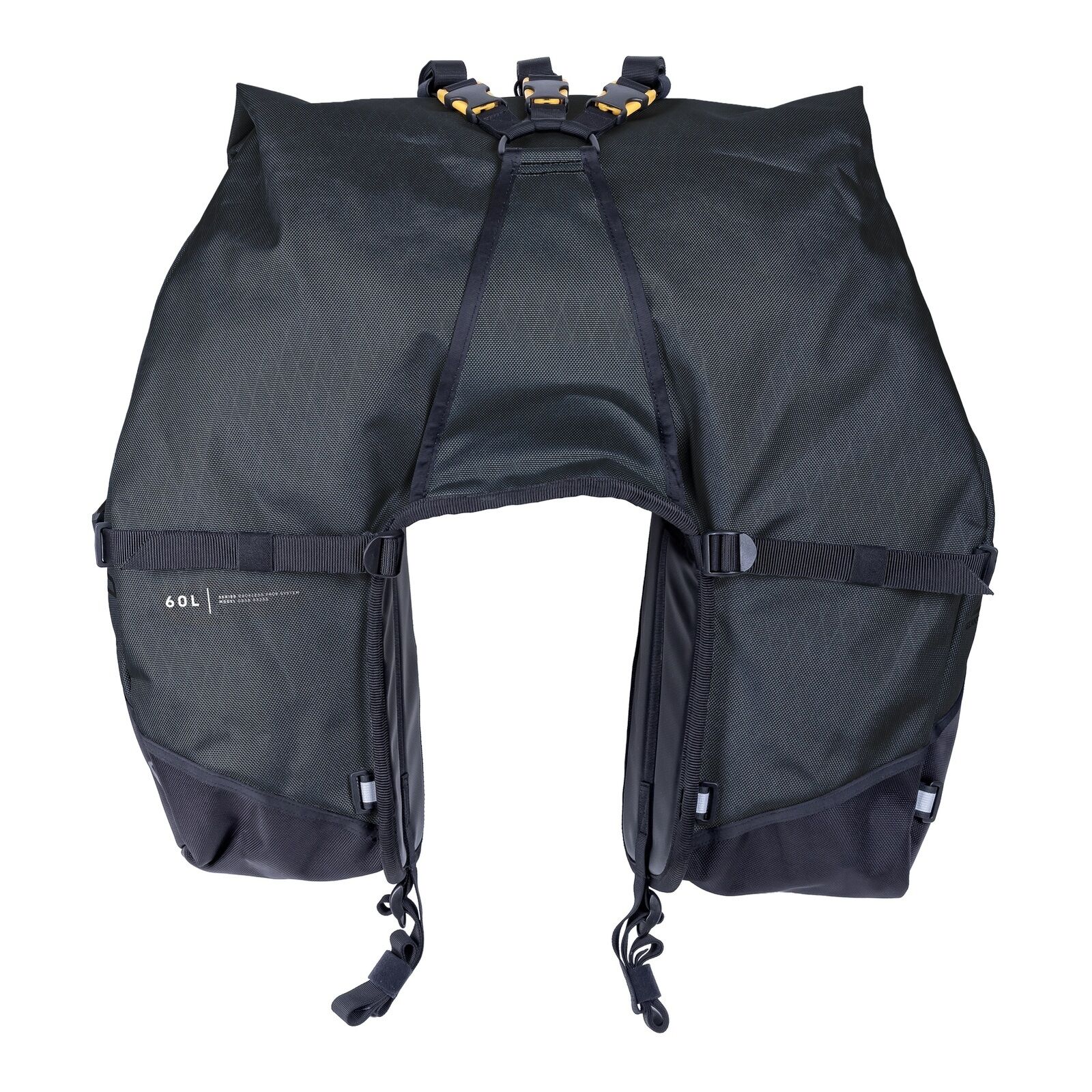 Giant Loop Great Basin Saddlebag '26 - Black (68L)