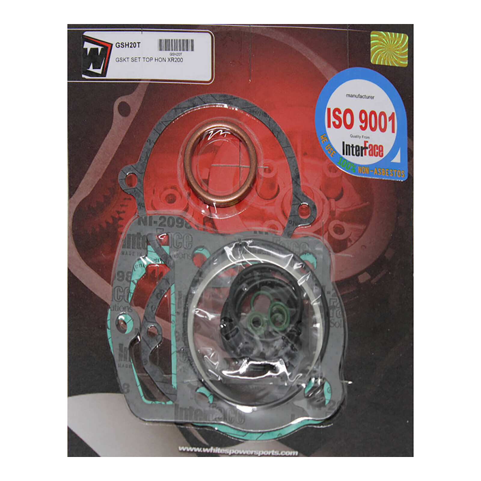 Whites Gasket Set - Top Honda XR200