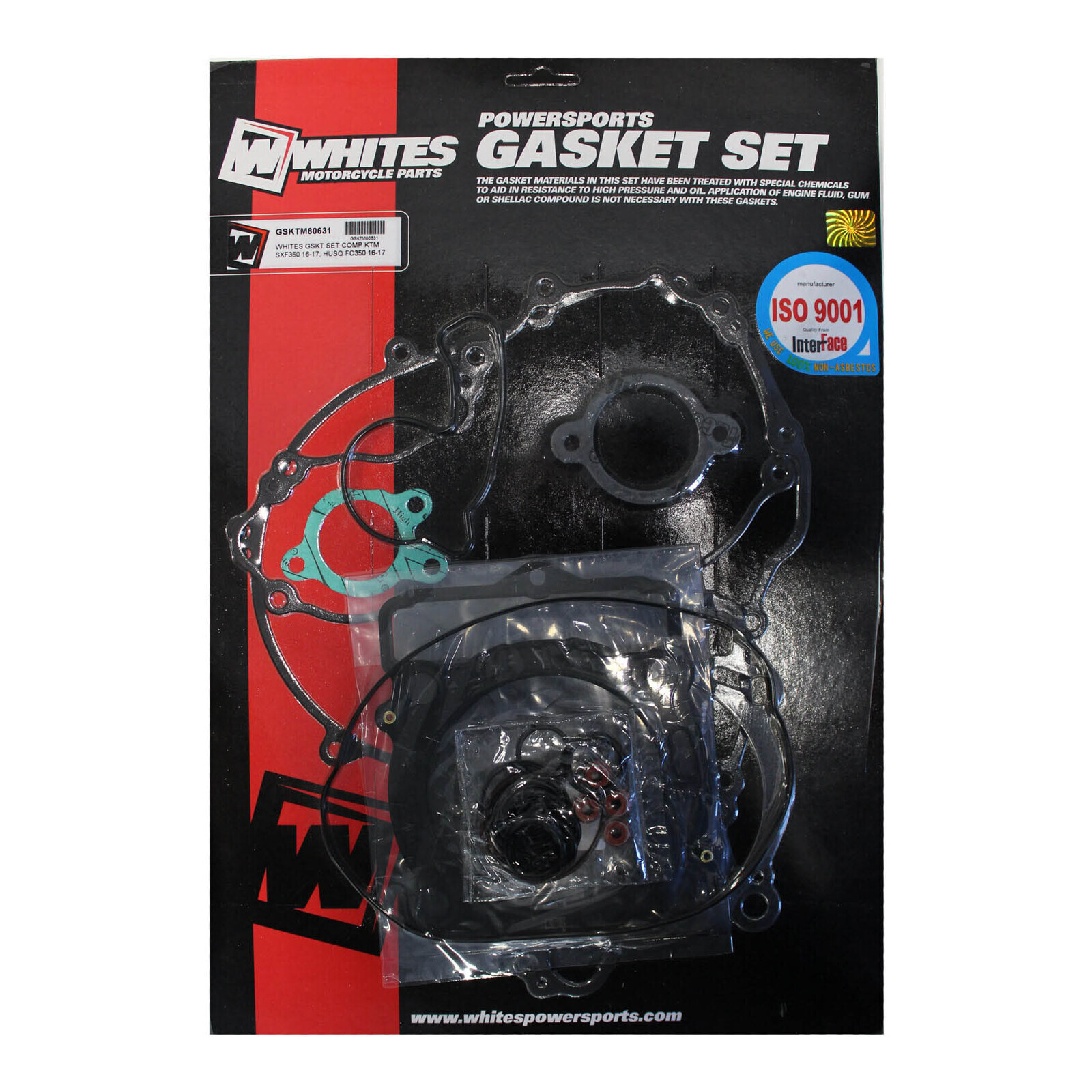 Whites Gasket Set Complete KTM SX-F 350 '16-'17  Husqvarna FC350 '16-'17