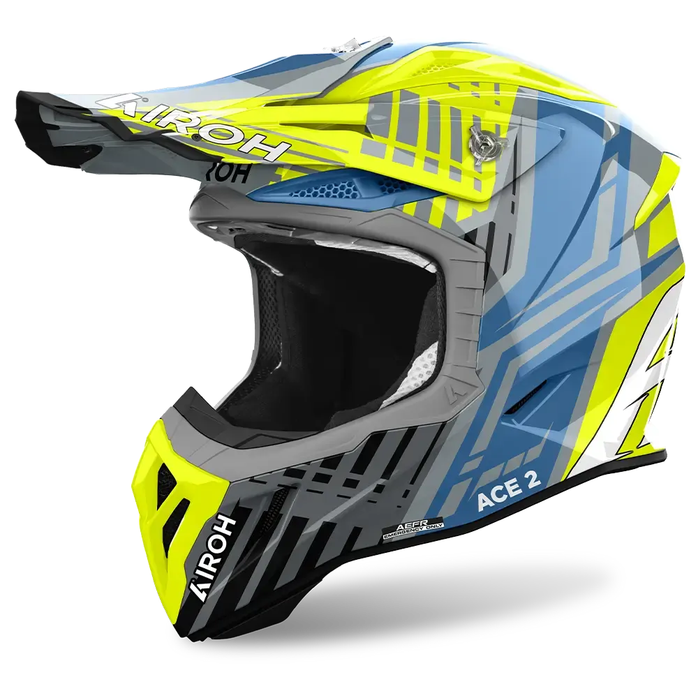 AIROH AVIATOR ACE 2 PROUD YELLOW GLOSS - S