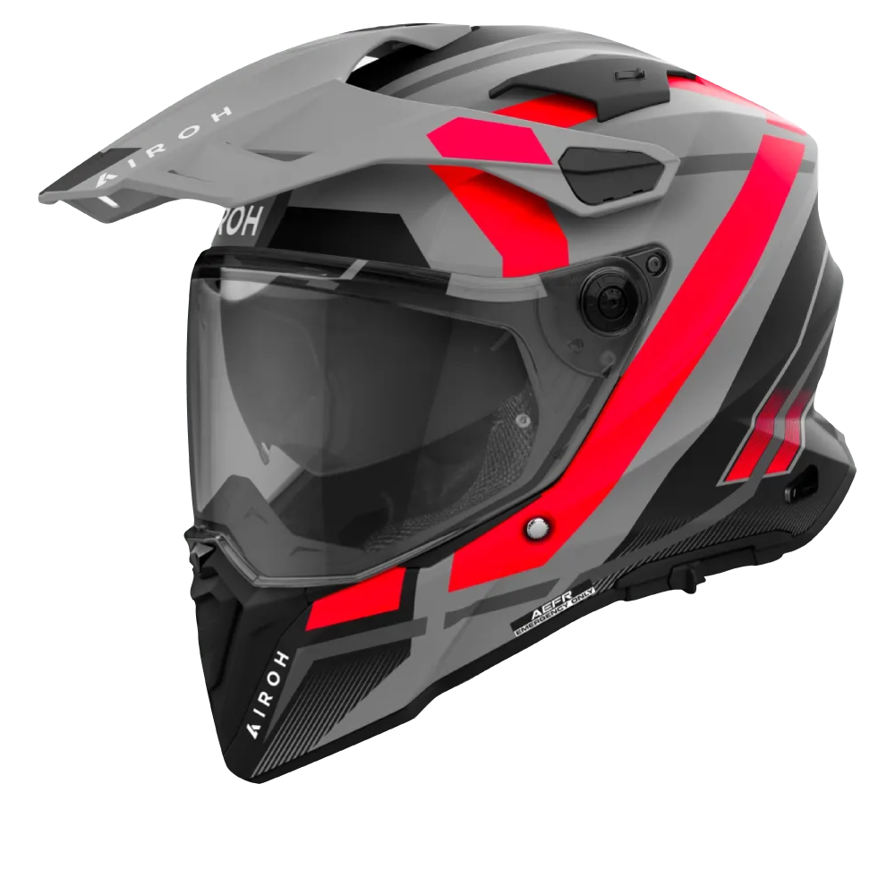 AIROH COMMANDER 2 'MAVICK' ORANGE MATT HELMET -M