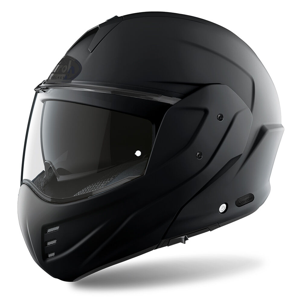 AIROH MATHISSE SOLID MATT BLACK HELMET -XS