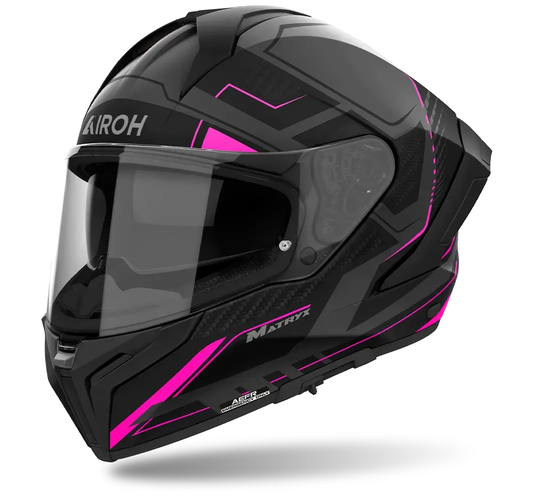 AIROH MATRYX ROCKET PINK MATT - XS
