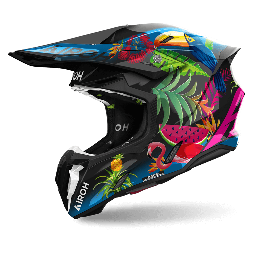 AIROH TWIST 3.0 AMAZONIA GLOSS HELMET -L
