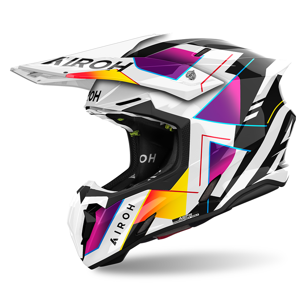 AIROH TWIST 3.0 RAINBOW GLOSS HELMET -XS