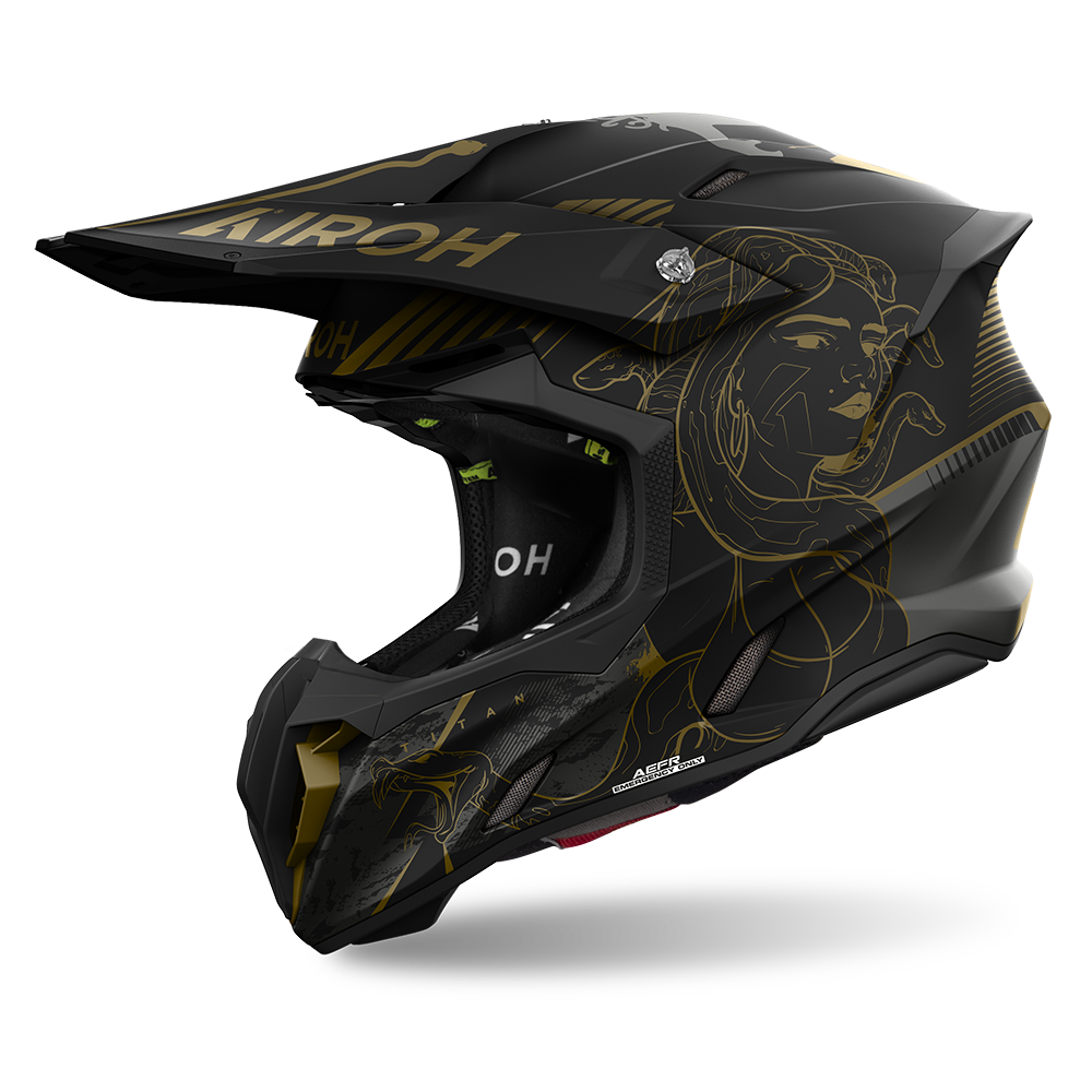 AIROH TWIST 3.0 TITAN MATT HELMET -S