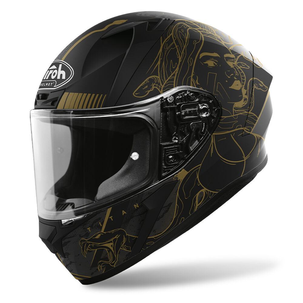 AIROH VALOR 'TITAN' MATT HELMET -L