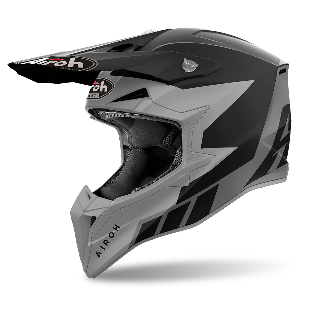 AIROH WRAAAP RELOADED ANTHRACITE MATT HELMET -M