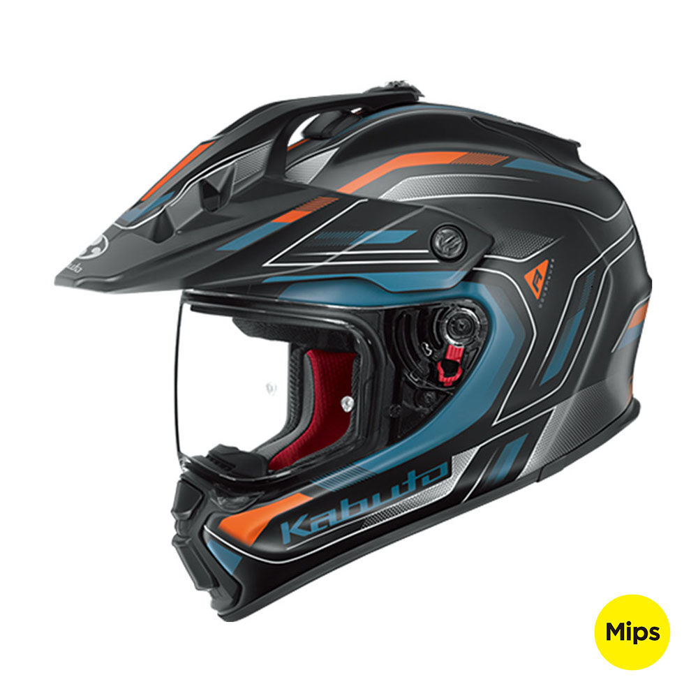 KABUTO GEOSYS GT MIPS BEAT BLACK BLUE HELMET - S