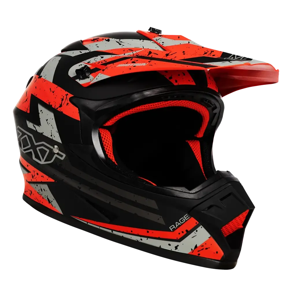 RXT SECTOR - RAGE MATT BLACK/RED - XL