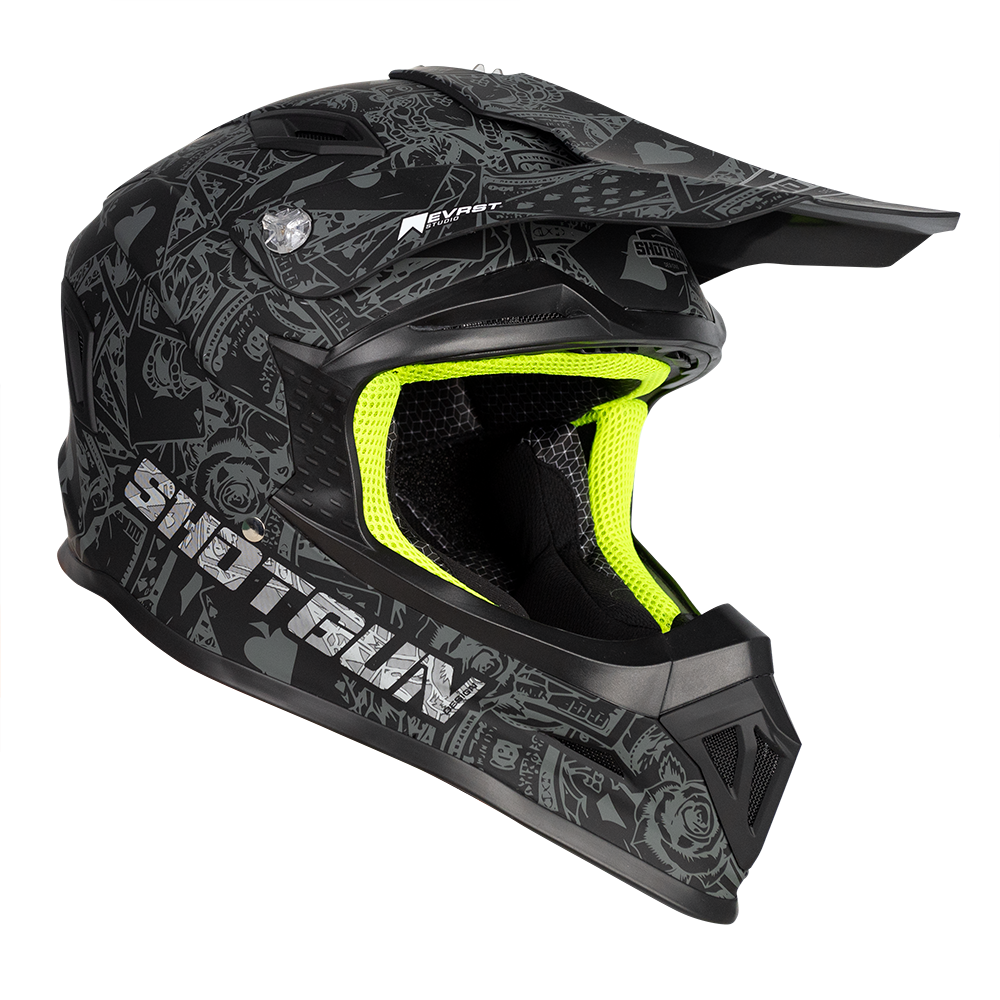 RXT SG1 ULTRA+ ALL-IN MATT BLACK/GREY HELMET - XL