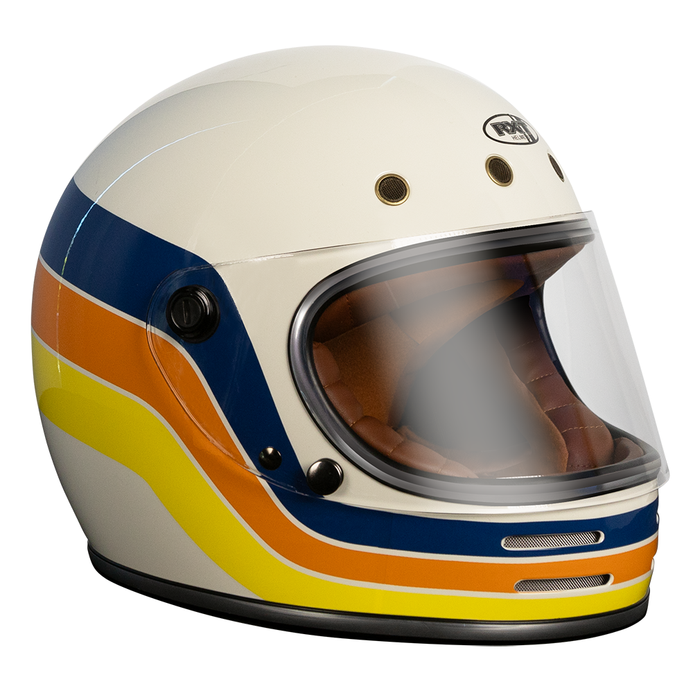 RXT STONE CLASSIC STRIPE (Gloss) HELMET - Large