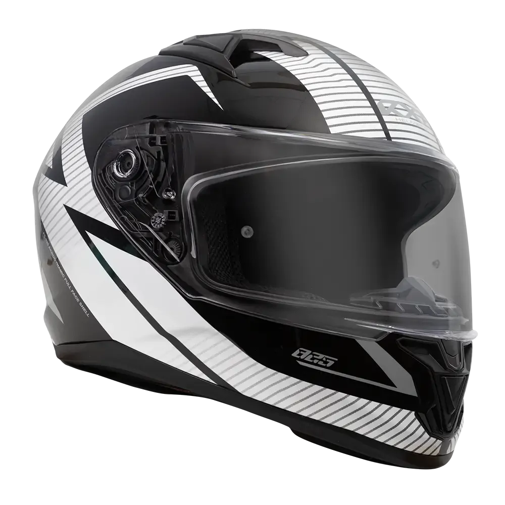 RXT SUZUKA GLOSS BLACK/WHITE/GREY - XS