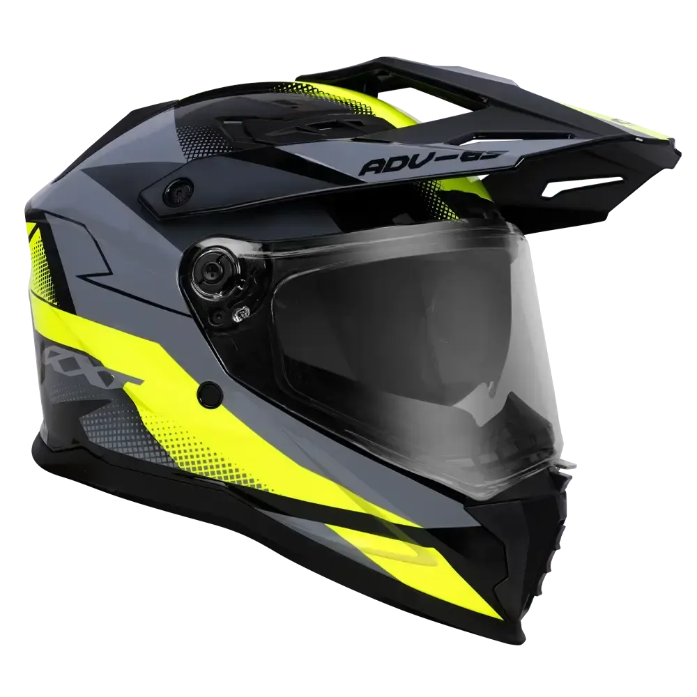 RXT ADV-65 GLOSS BLACK / GREY / YELLOW - XL