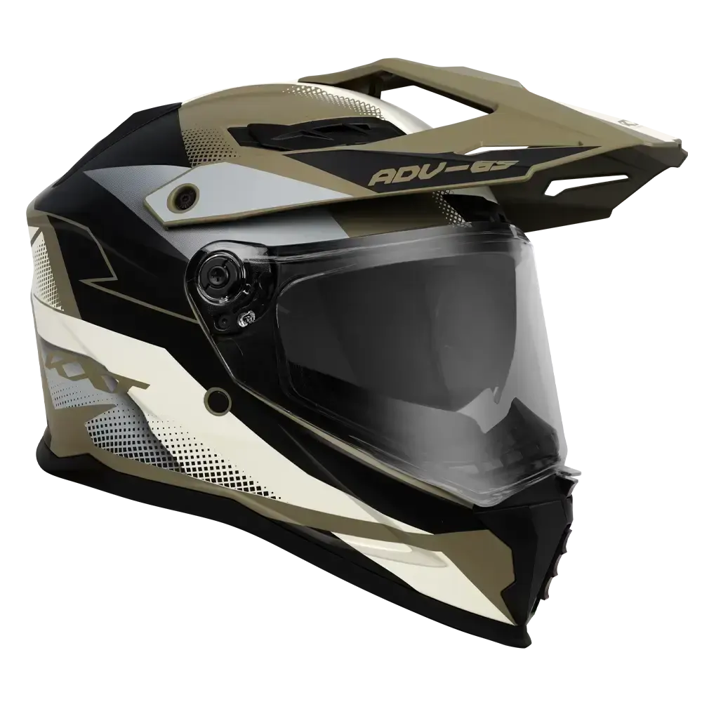 RXT ADV-65 MATT BLACK / GREY / MILITARY GREEN - XL