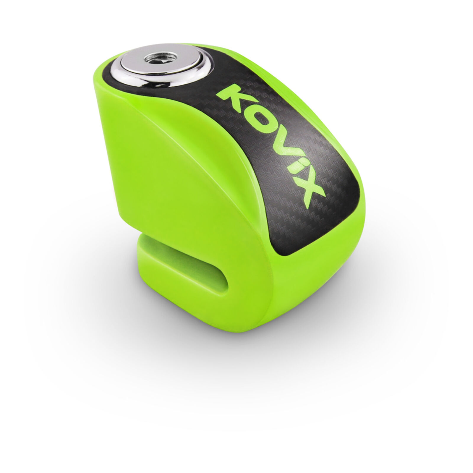 Kovix Overlord Disc Lock KNN1 Fluoro Green with Reminder Cable