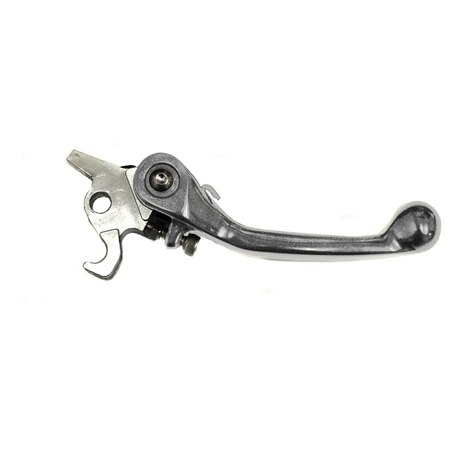 Whites Folding Brake Lever KTM 125-525 '00-'06 - Silver