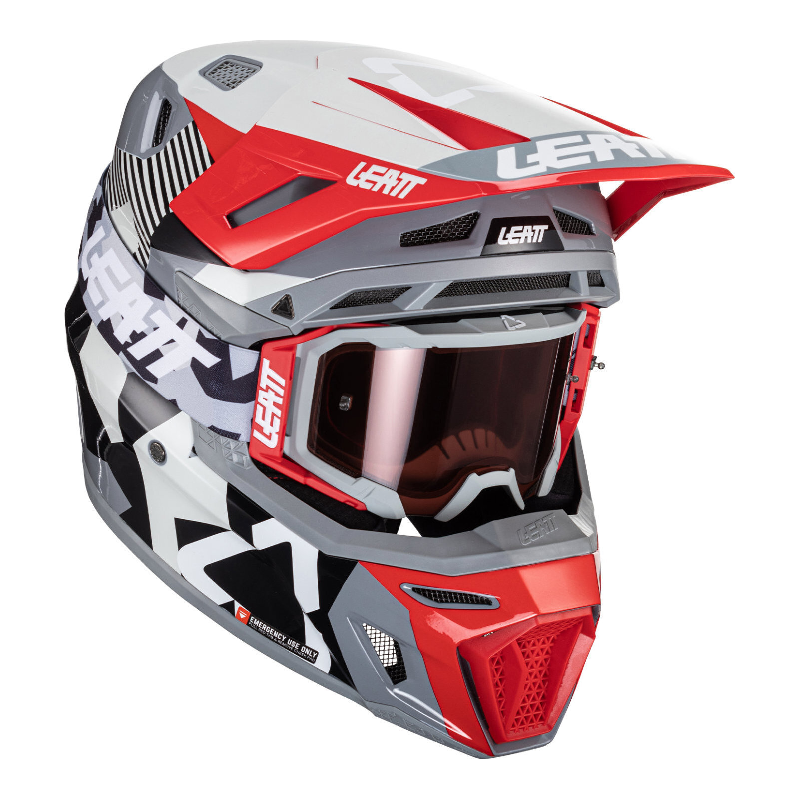 Leatt Helmet Kit Moto 8.5 V24 - Forge (XS)