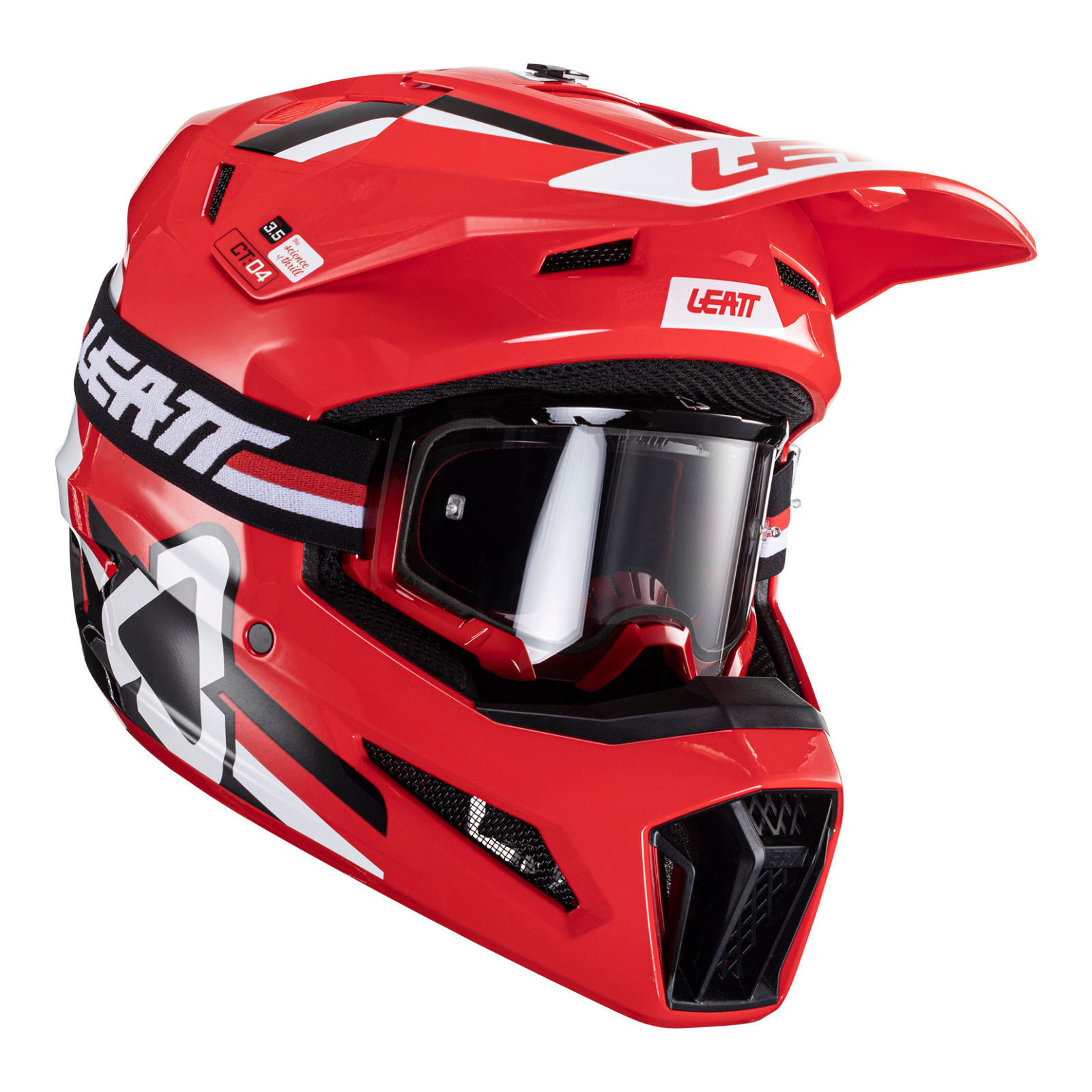 Leatt 2024 3.5 Helmet Kit - Red (XS)